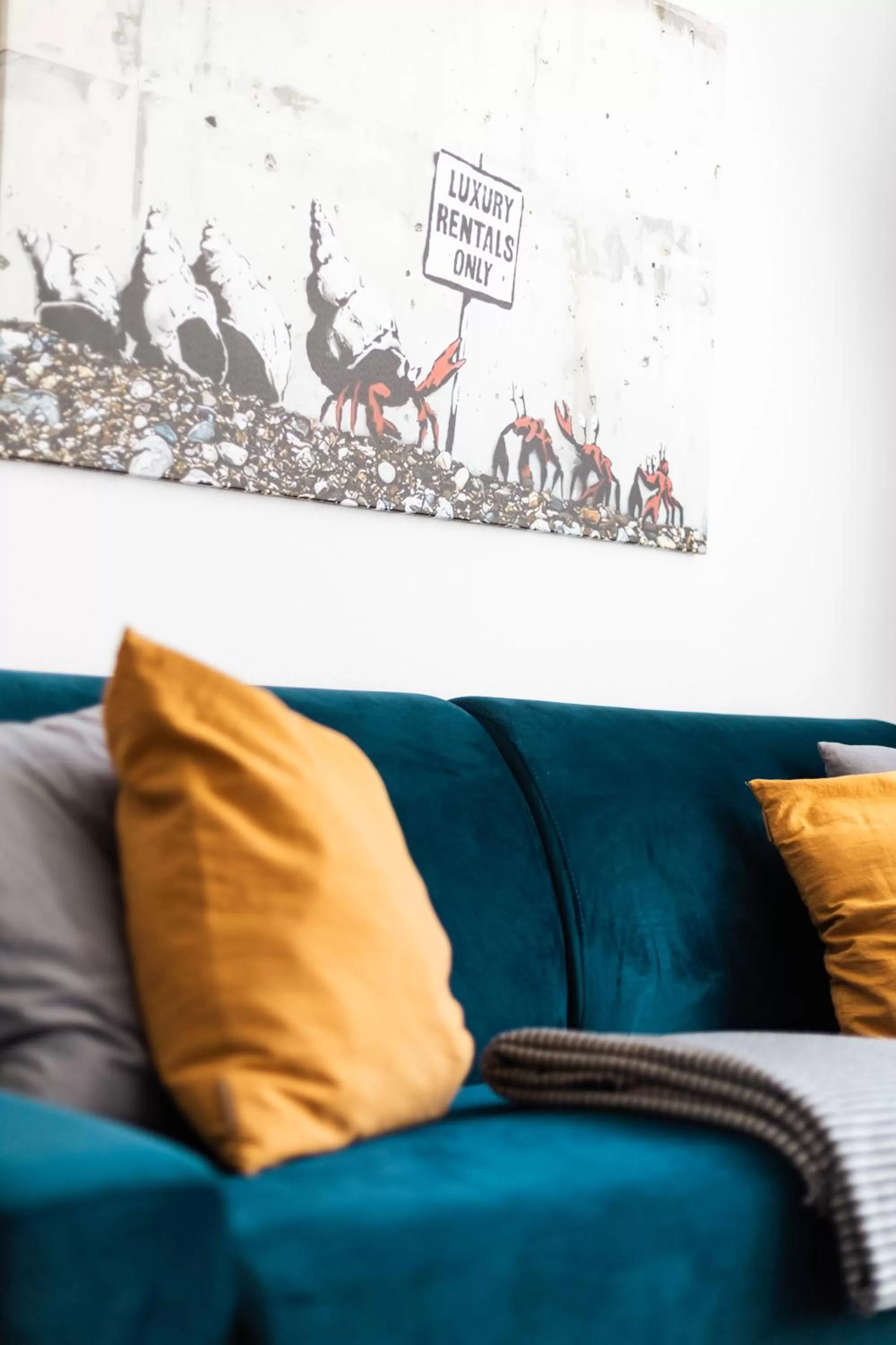 Living room in Apartments an der Oper - Innenstadt - Zentral - Küche - Wifi - Powered by Ko-Living