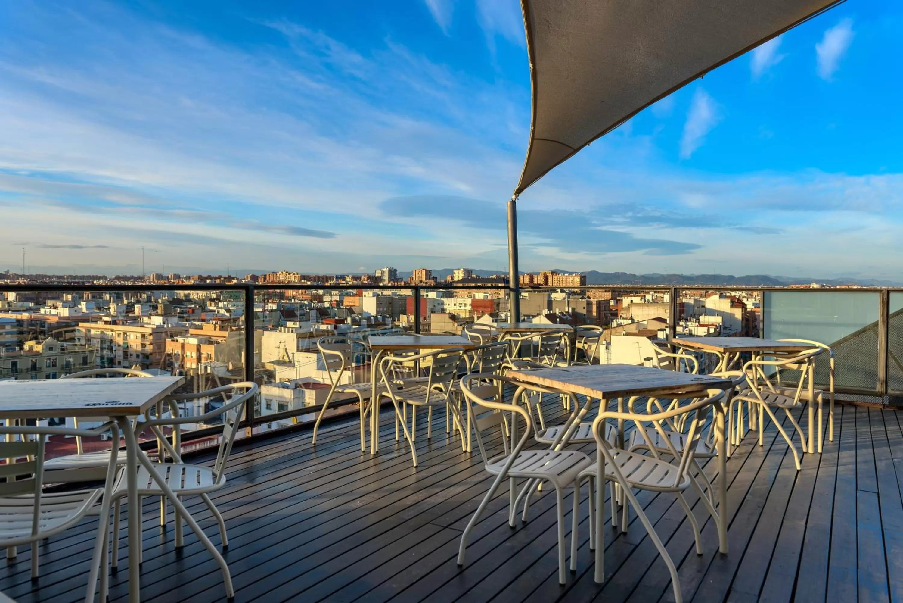 Balcony/Terrace in Sea You Hotel Port Valencia