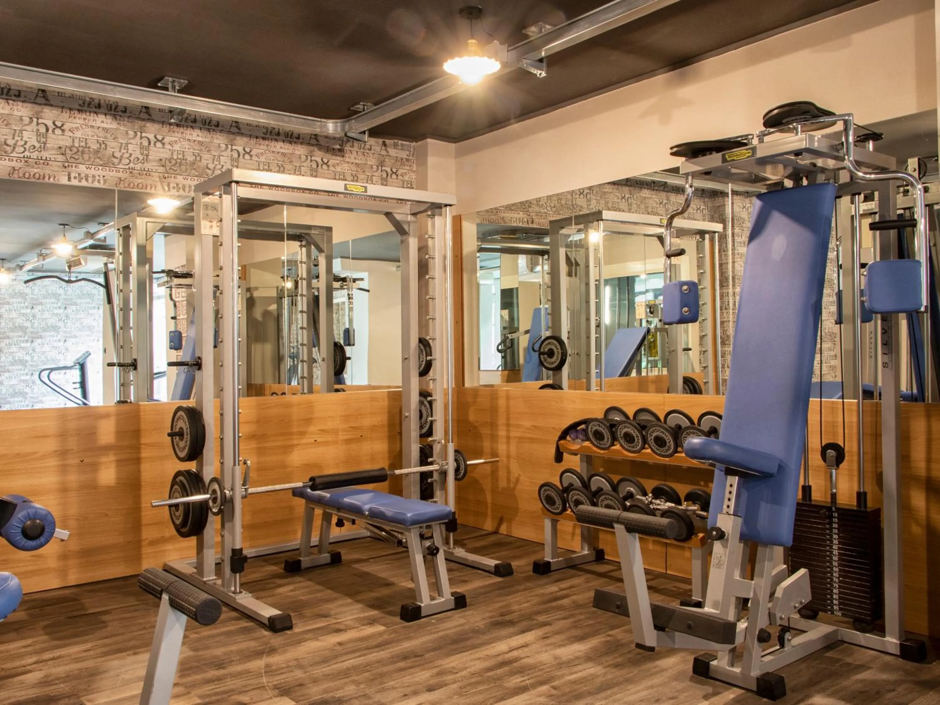 Fitness centre/facilities in Hotel Napoleon Susa
