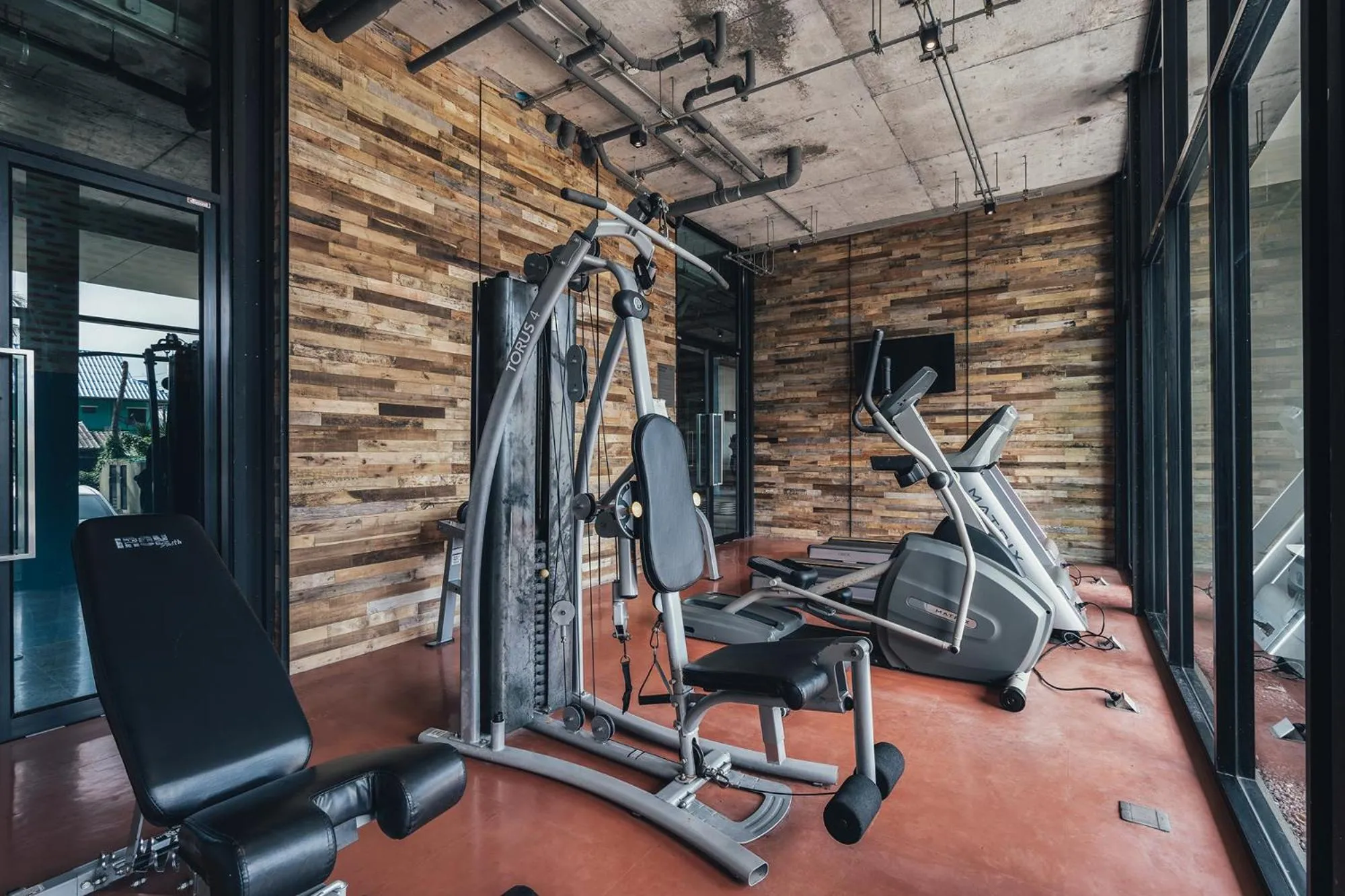 Fitness centre/facilities in Sugar Marina Hotel -AVIATOR- Phuket Airport