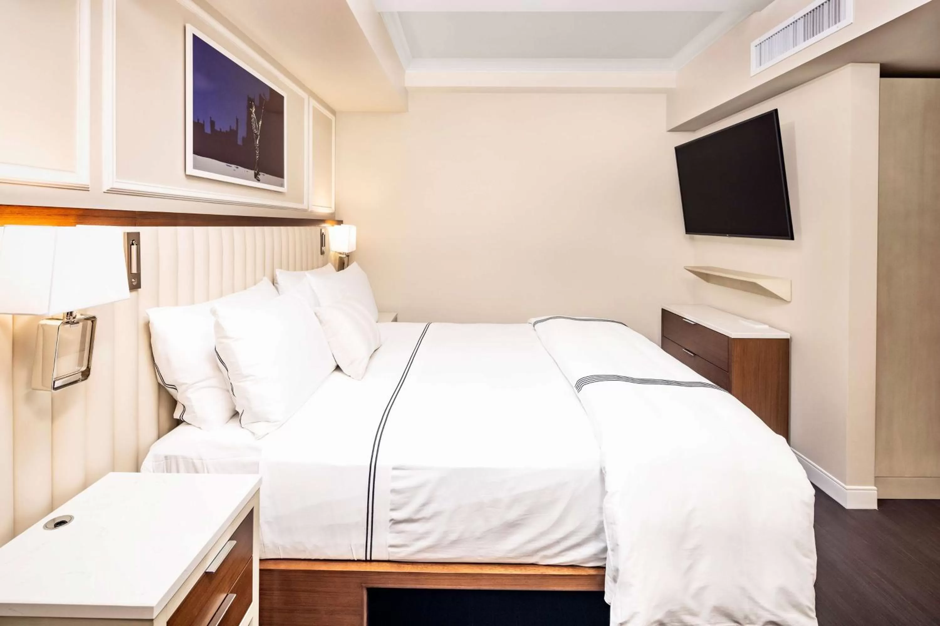 Bed in Hilton Club The Quin New York