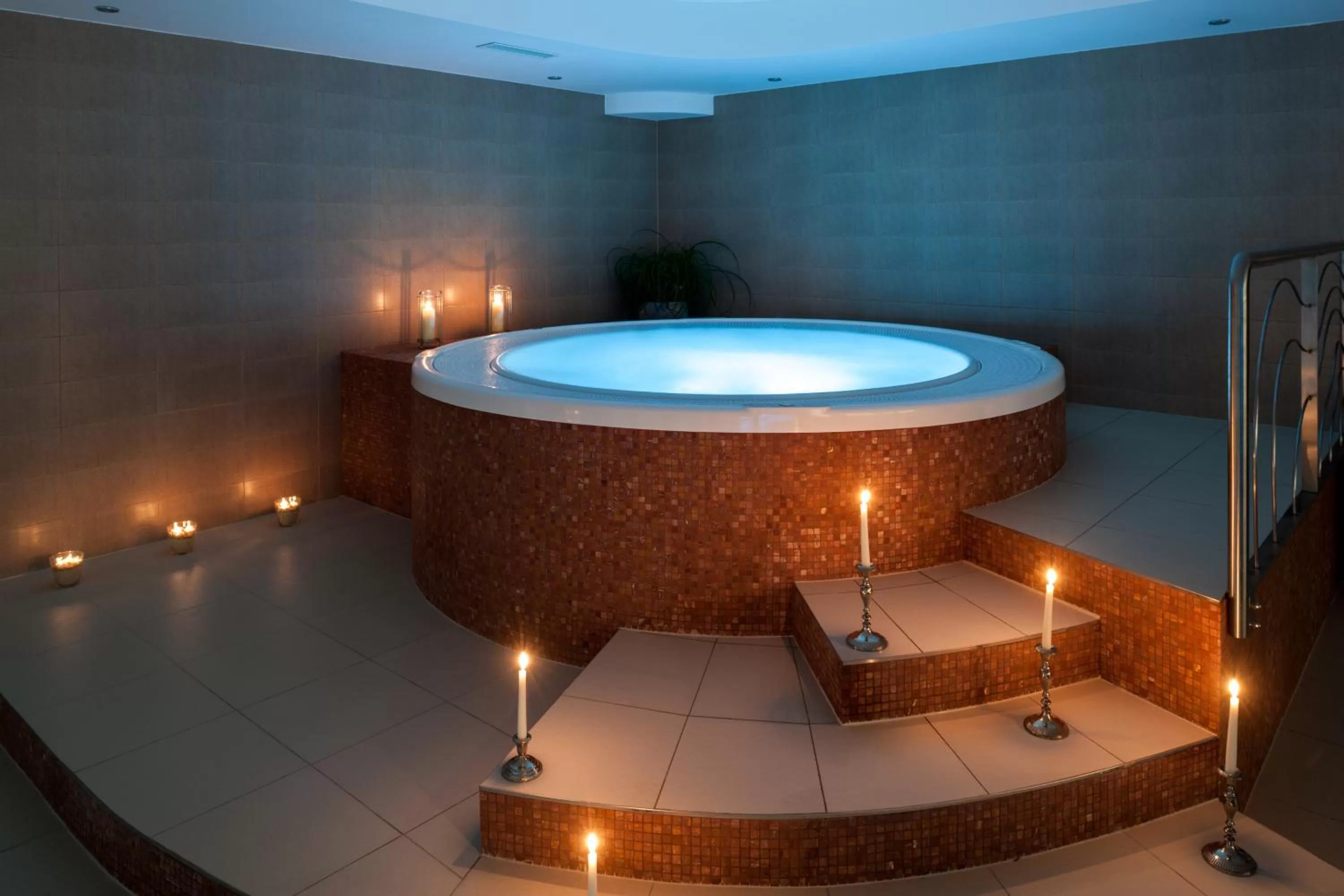 Hot Tub in Hotel Štekl