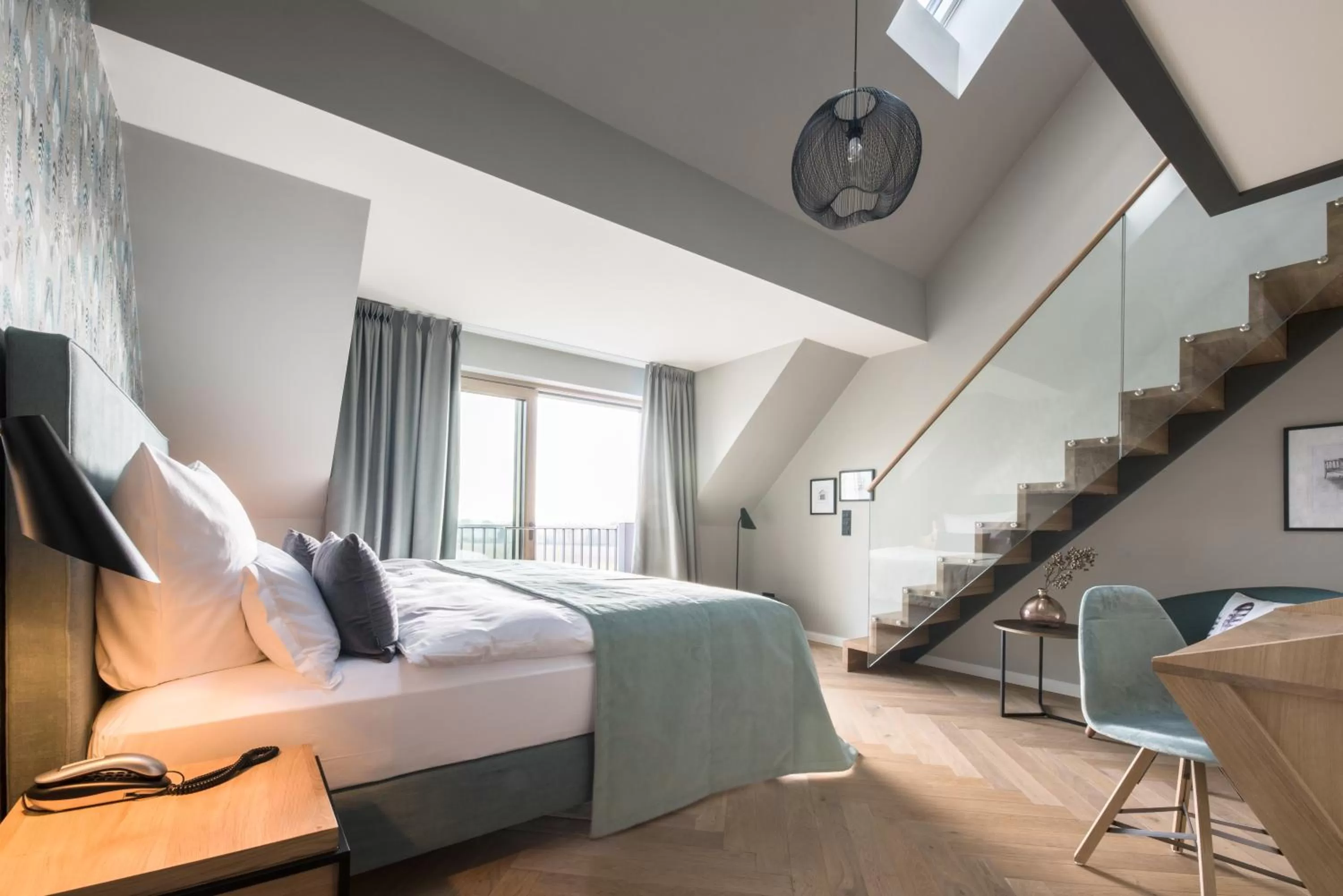 Bed in Gut Kump Gastronomie und Hotel