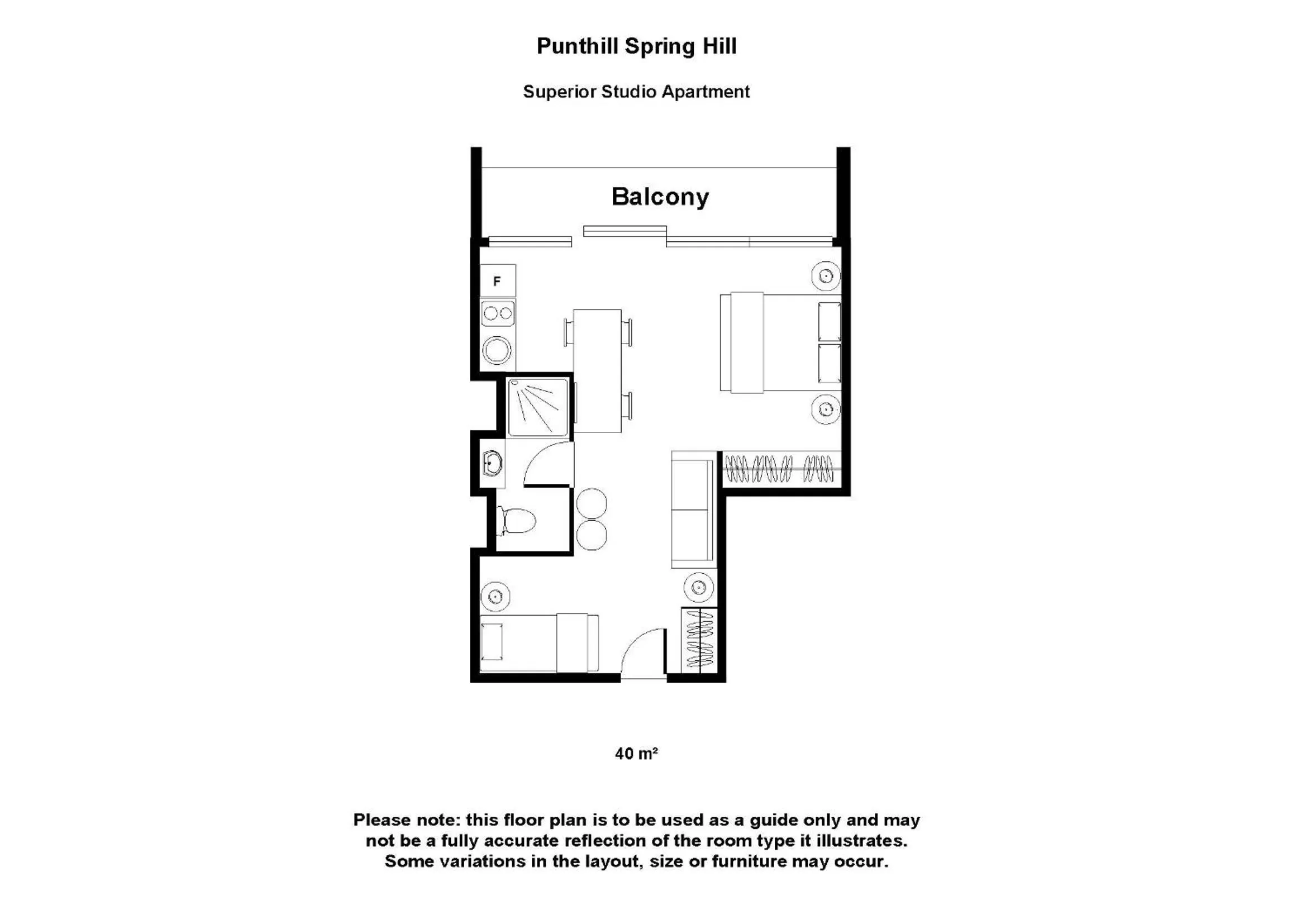 Floor plan in Punthill Spring Hill