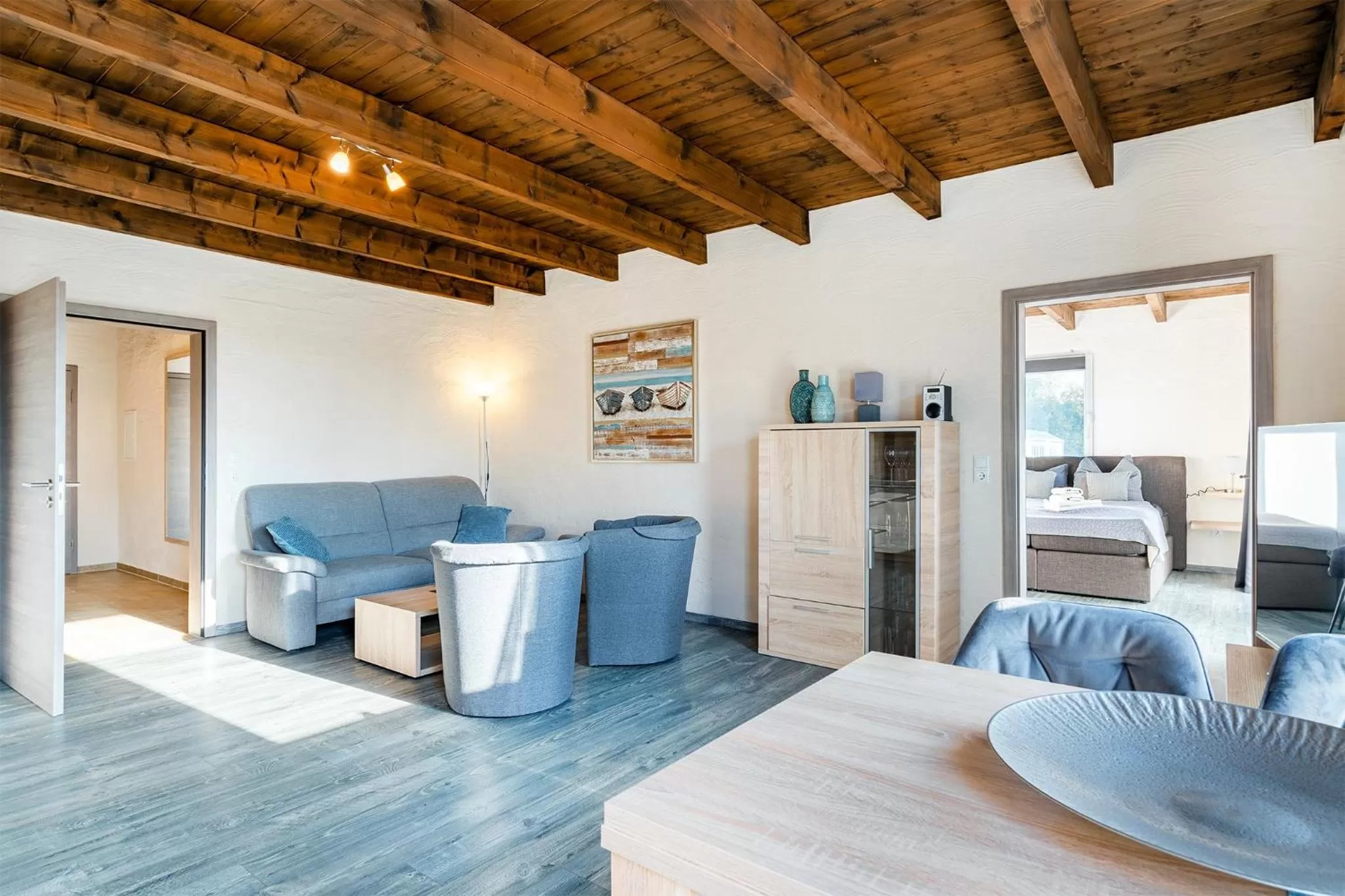 Bed in Villa Moorstern am Badesee Tannenhausen