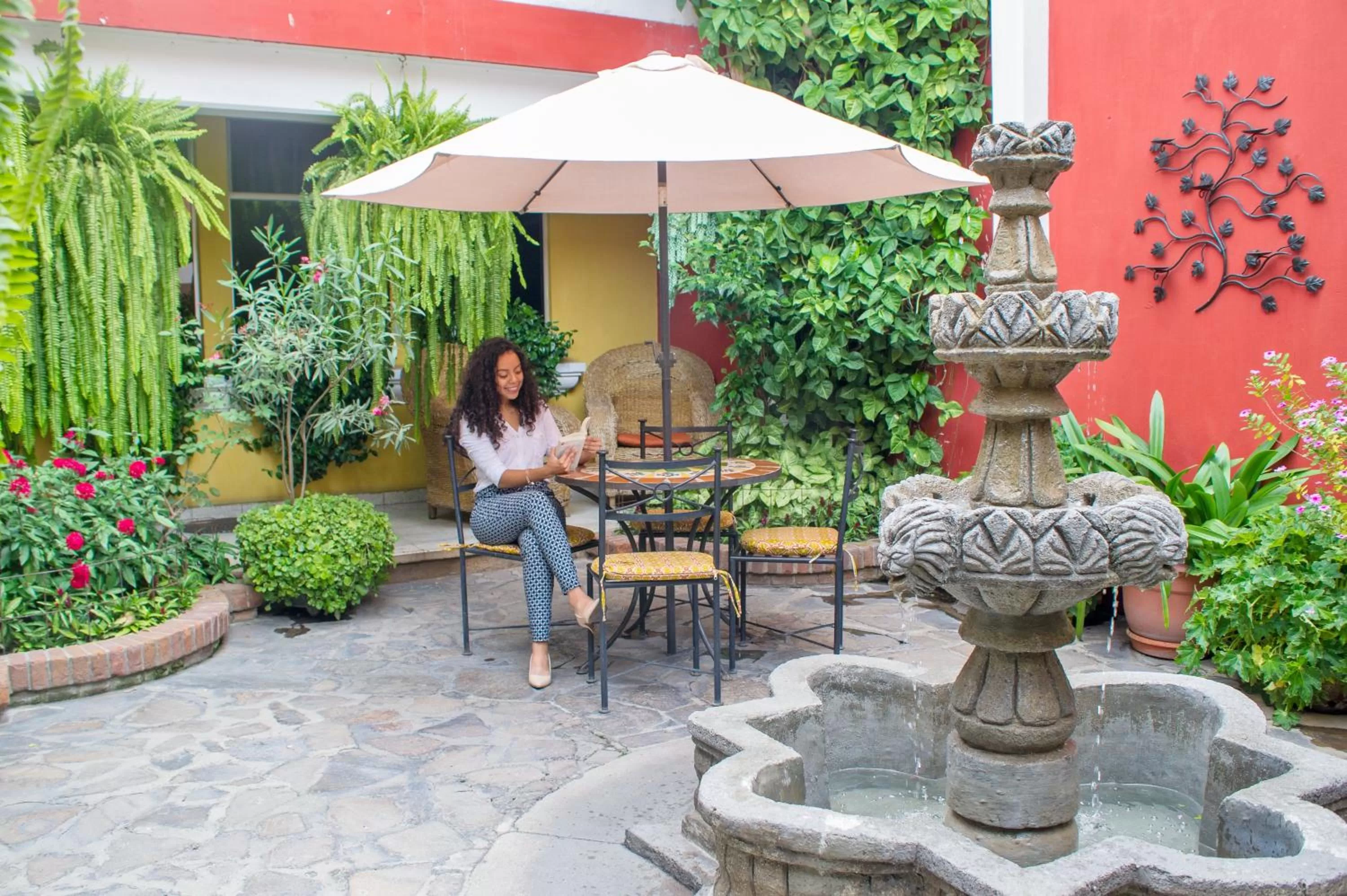 Patio in Hotel Casa Rustica by AHS