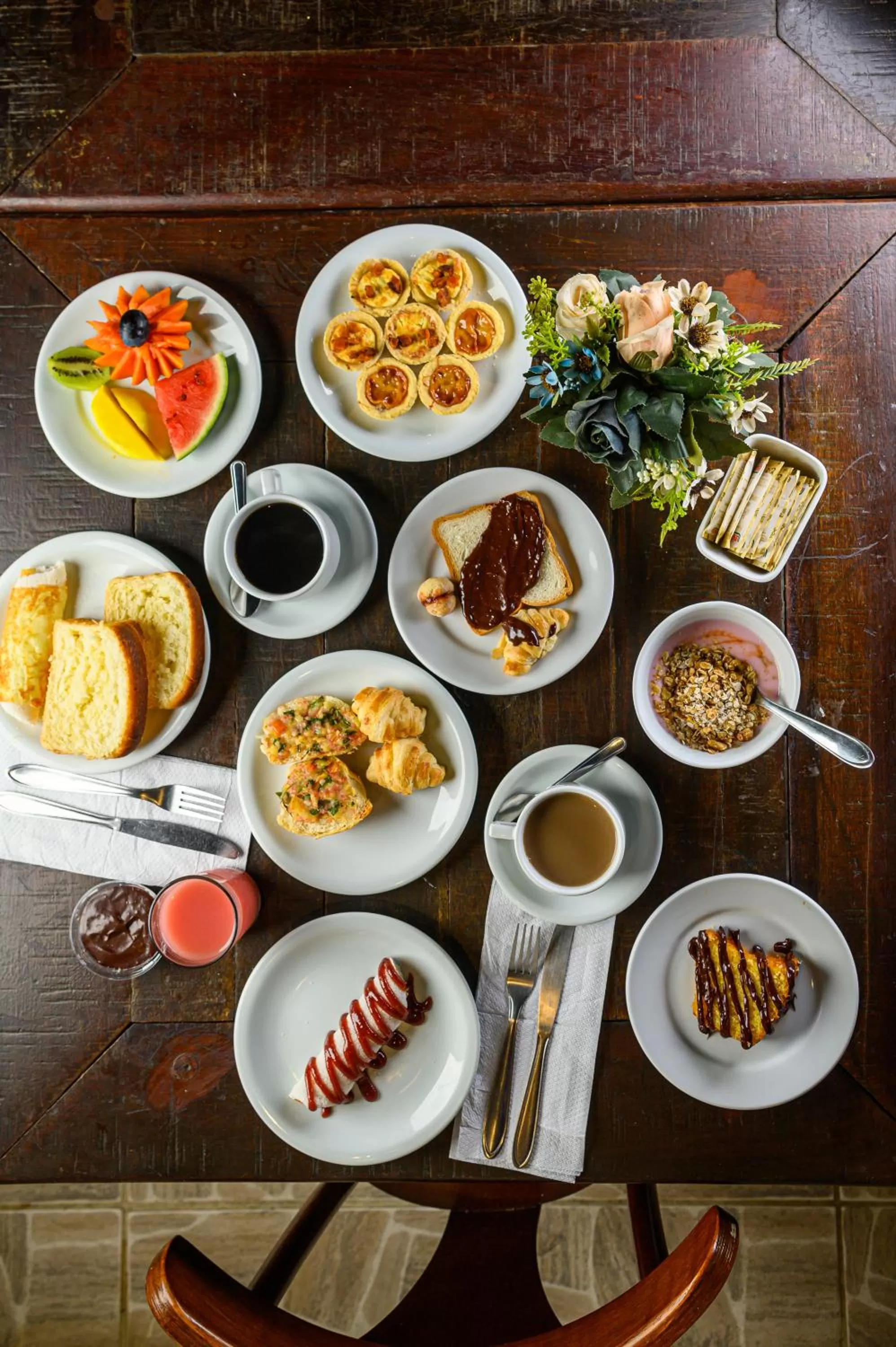 Breakfast in Hotel Rotorua inn Fortaleza - Beira Mar