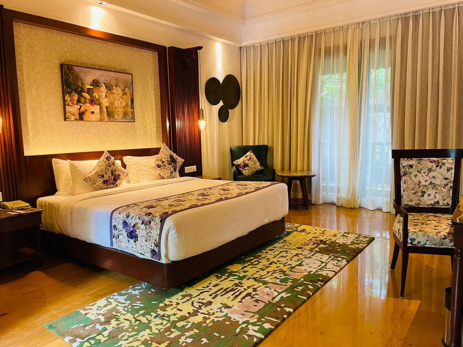 Bed in The Ananta Udaipur