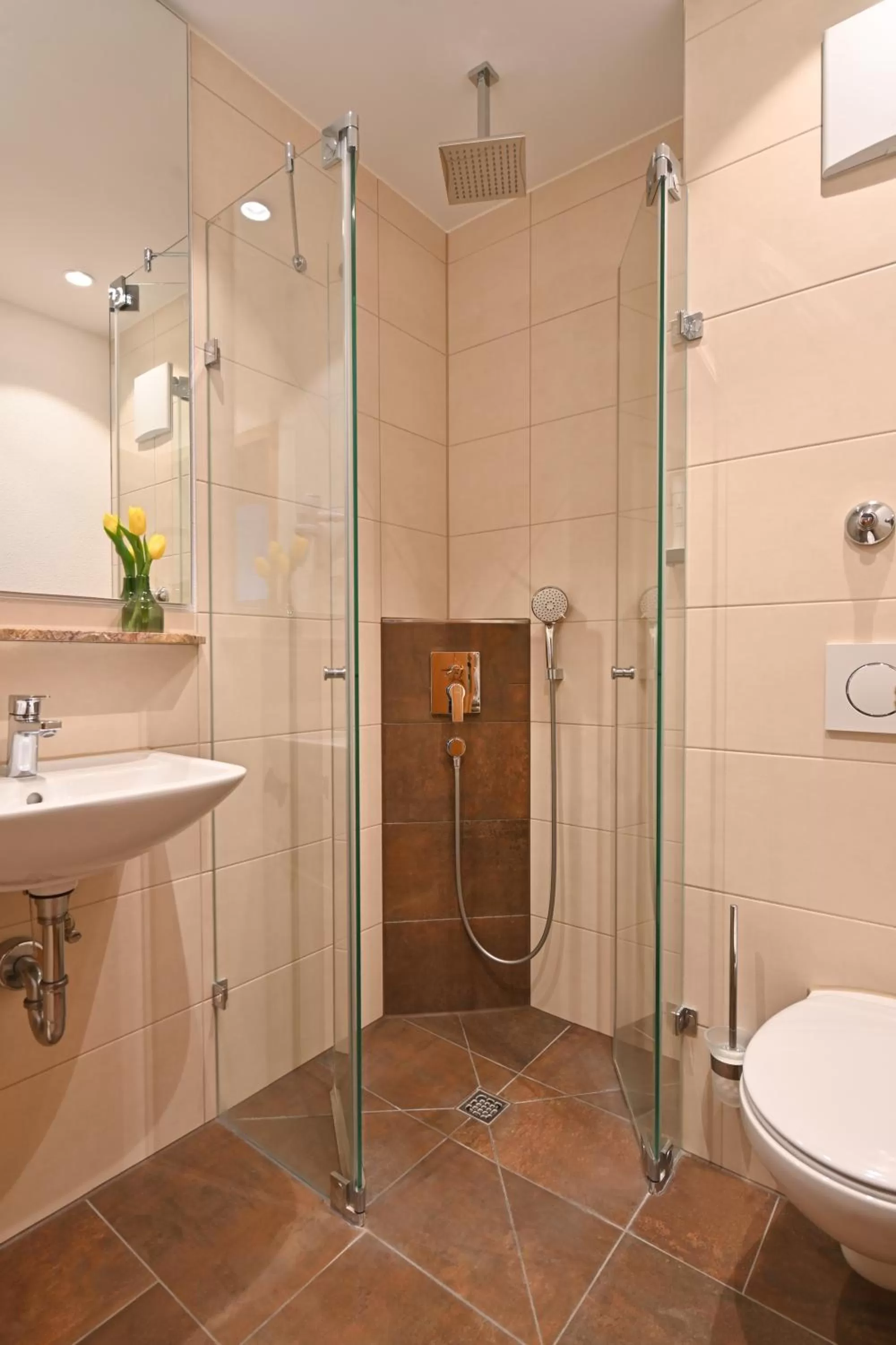 Shower in Gasthaus - Hotel Alt Fürstätt