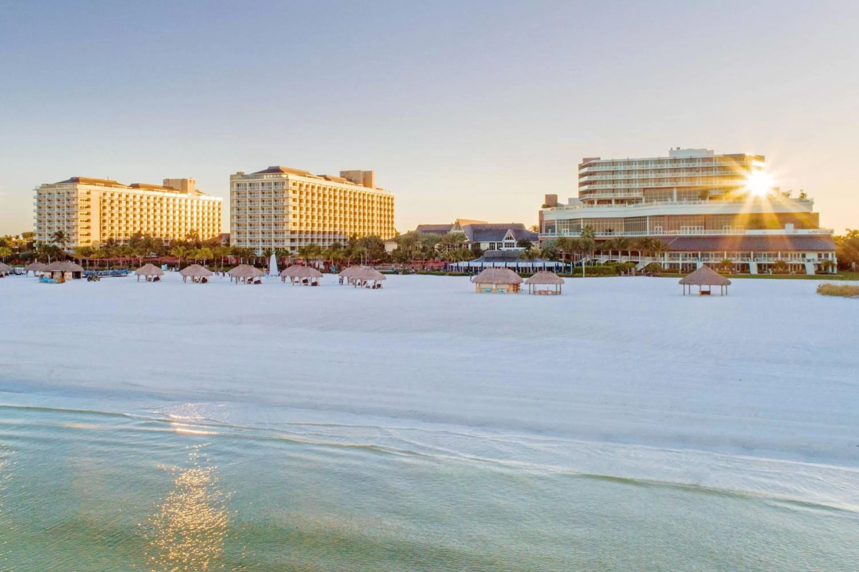 Property building in JW Marriott Marco Island Beach Resort