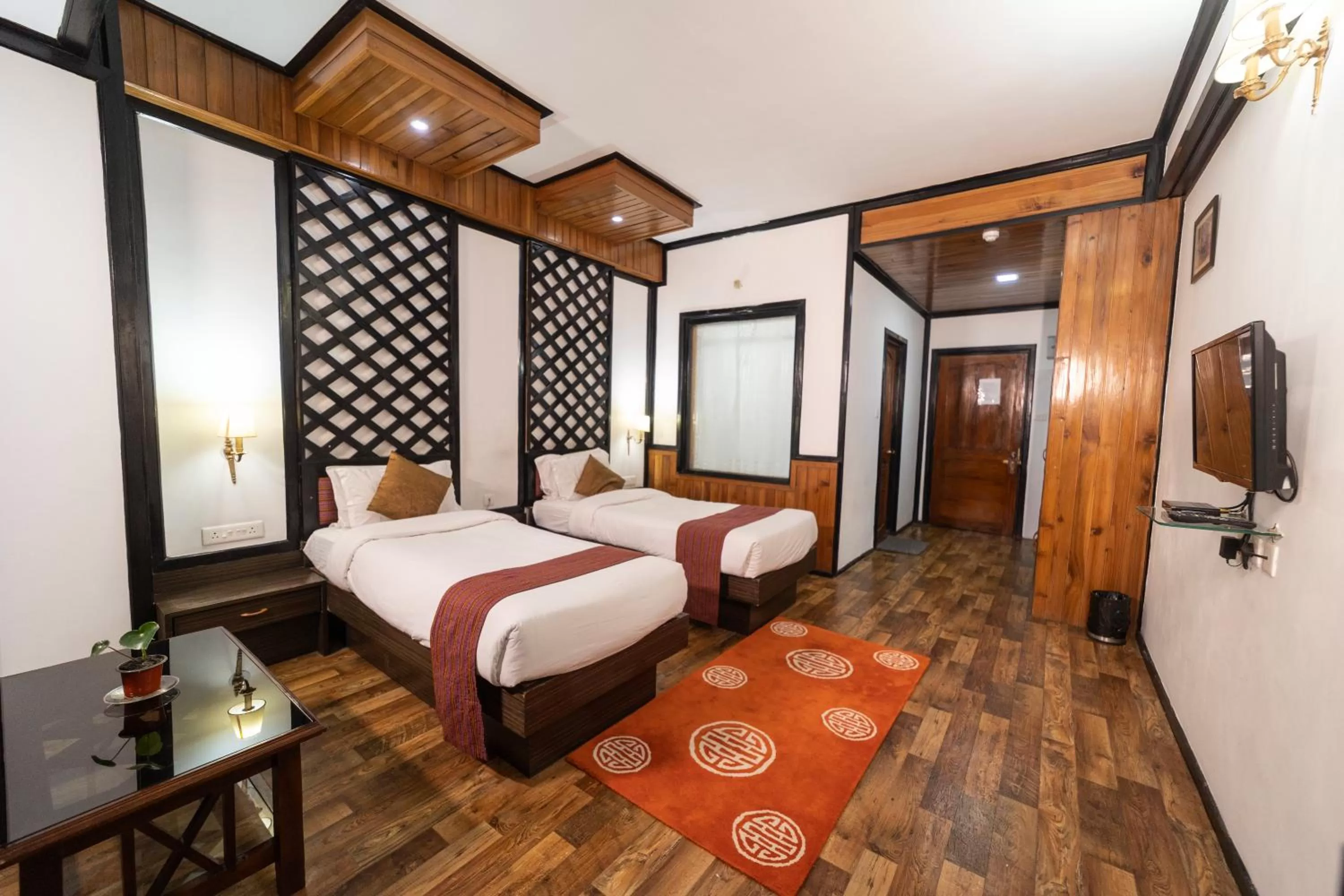 Bedroom, Bed in Yangthang Heritage