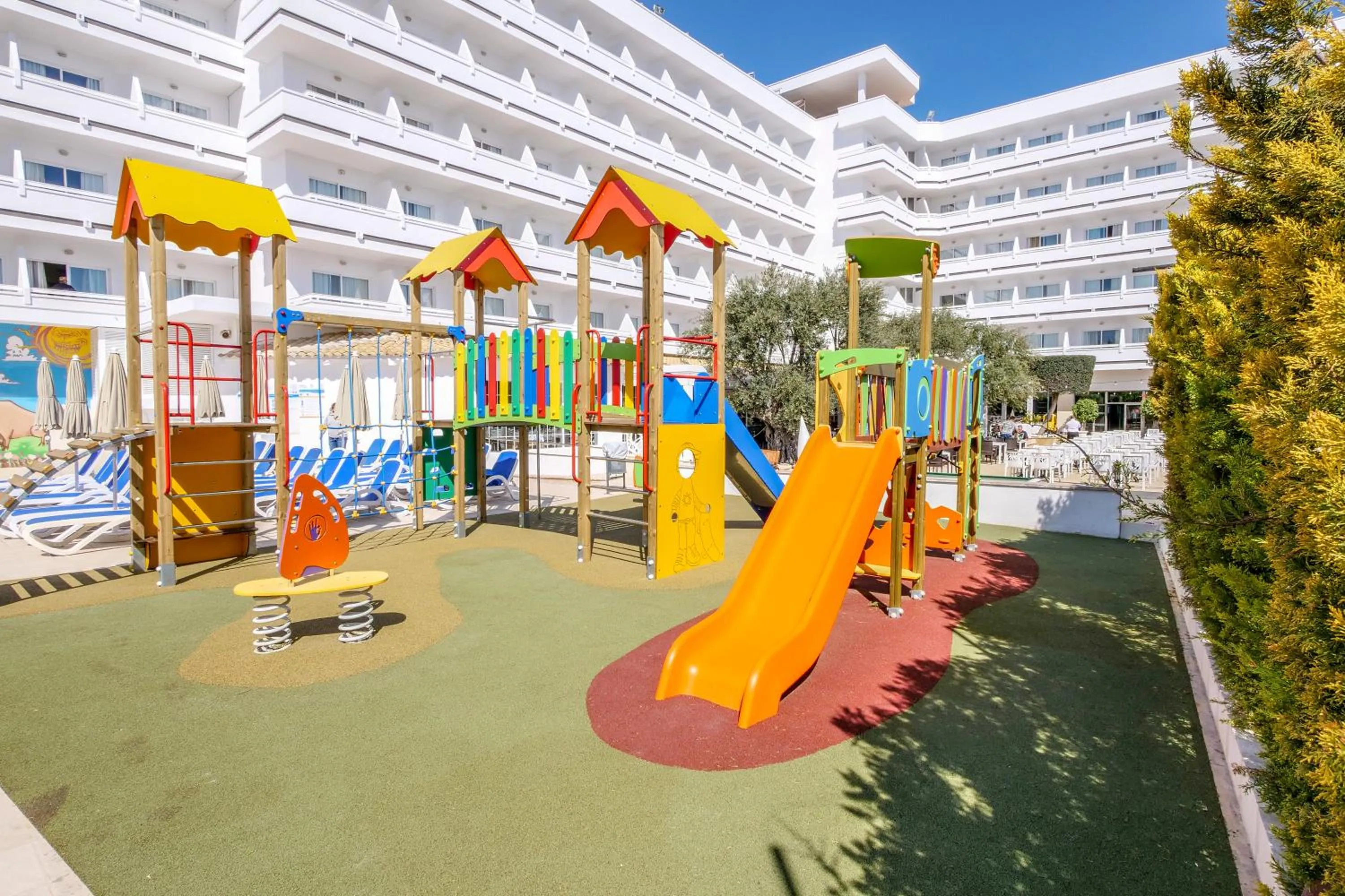 Children play ground in Hotel Condesa