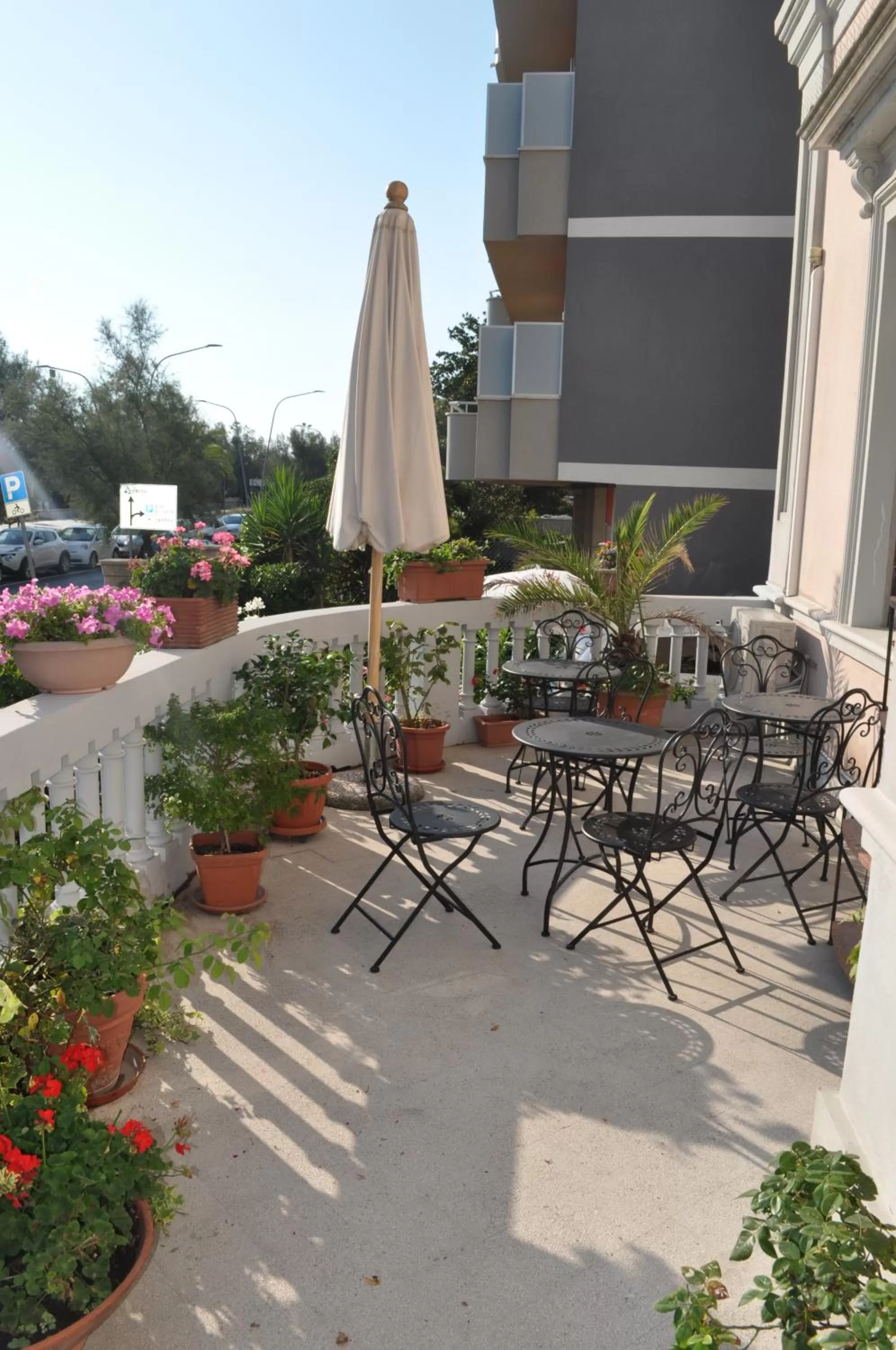 Balcony/Terrace in Villa L'Aurora