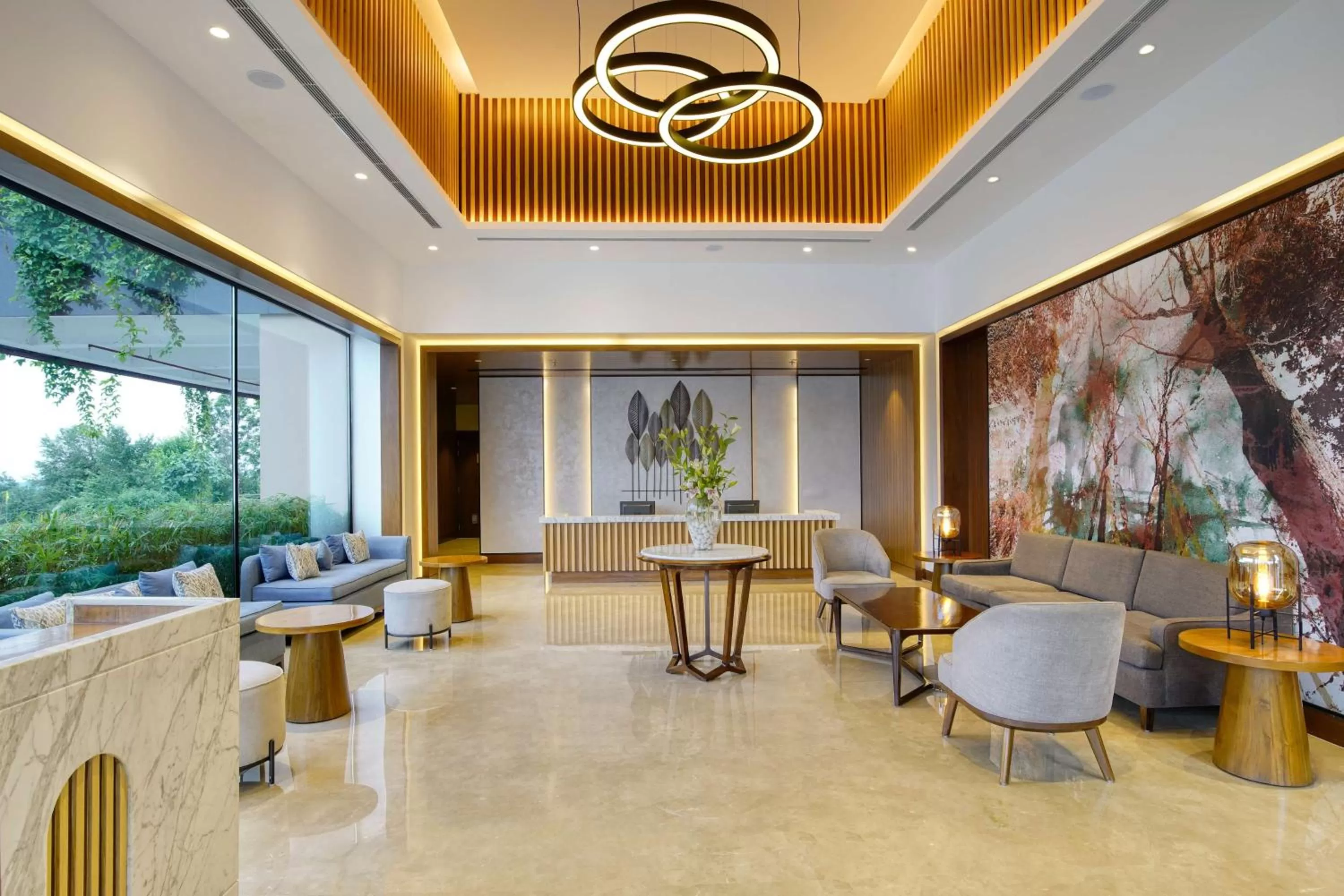 Lobby or reception, Lobby/Reception in Radisson Blu Resort Dharamshala
