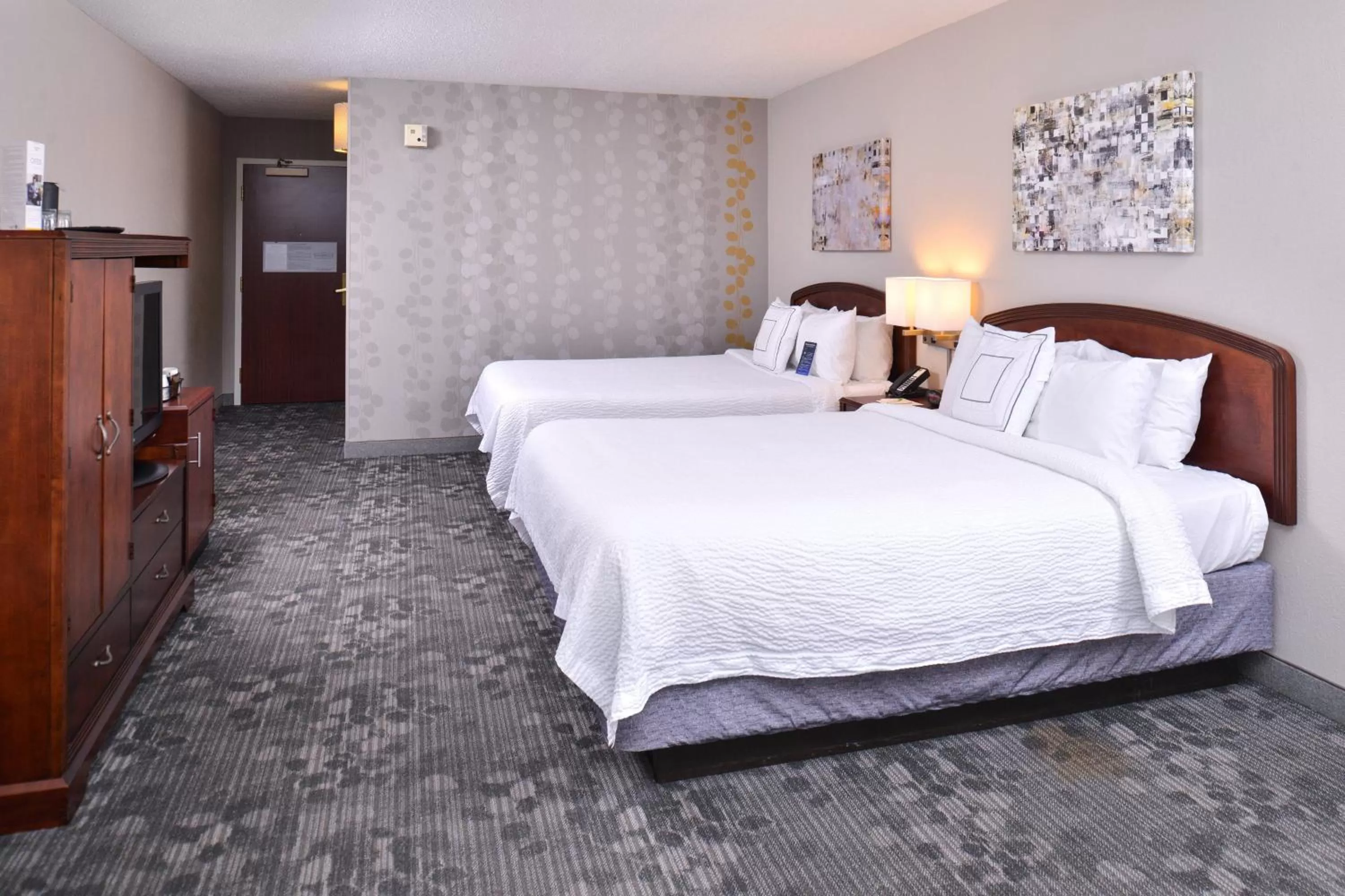 Queen Room with Two Queen Beds - Hearing Accessible in Courtyard by Marriott Decatur