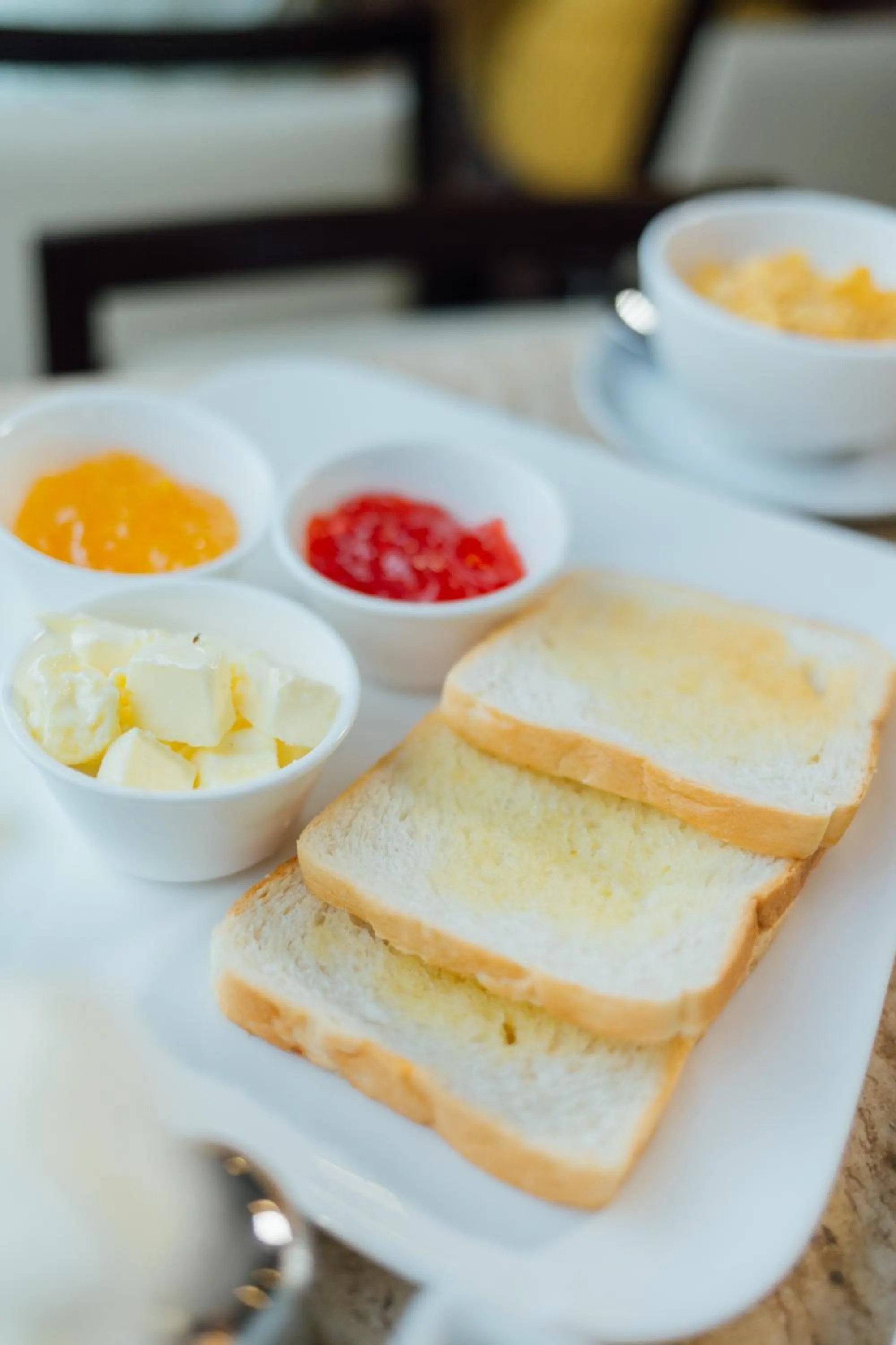 Food close-up in Seasons Siam Hotel