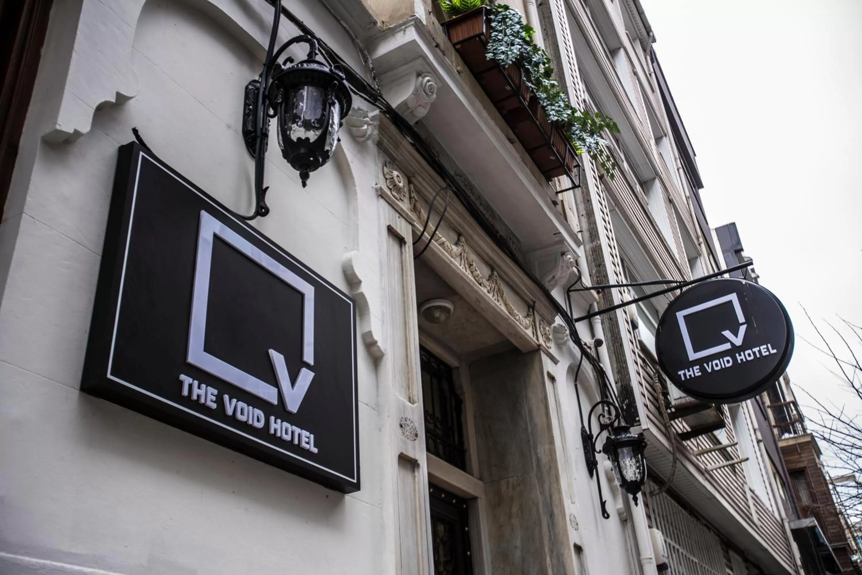 Property logo or sign in The Void Hotel