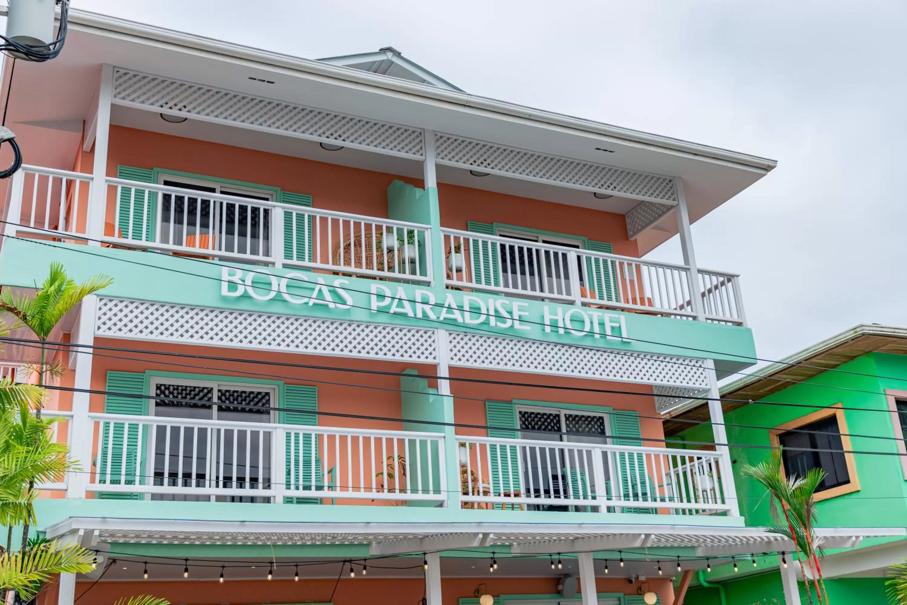 Property building in Bocas Paradise Hotel