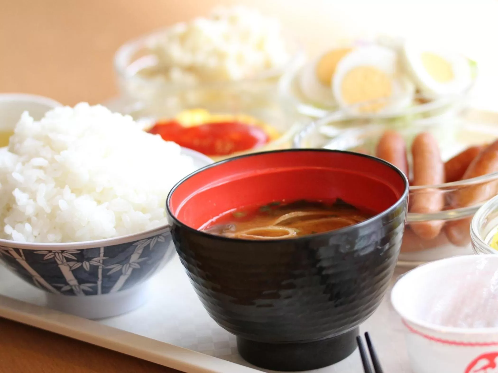 Buffet breakfast in Meitetsu Inn Chita Handa Ekimae