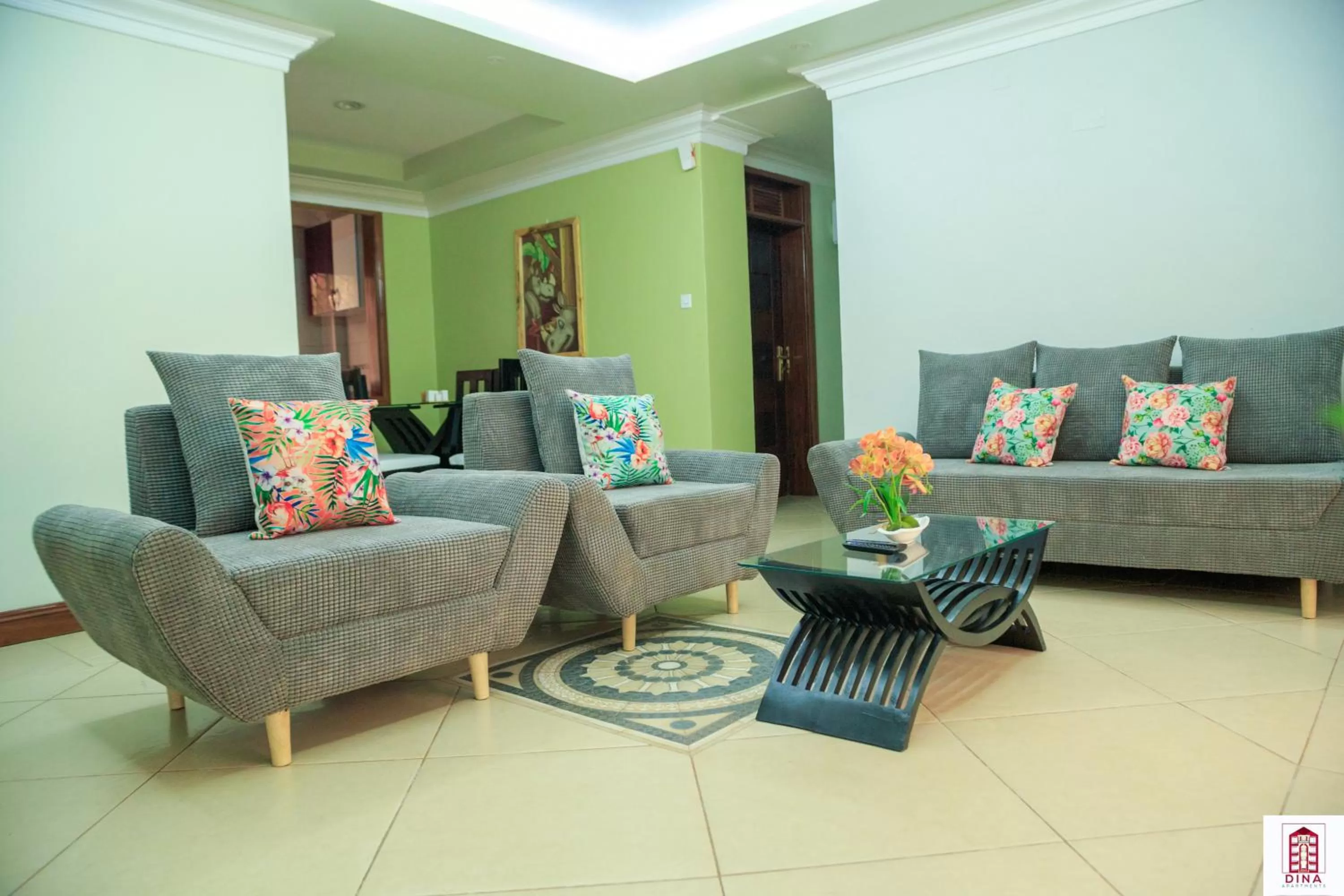 Living room in Dina Apartments