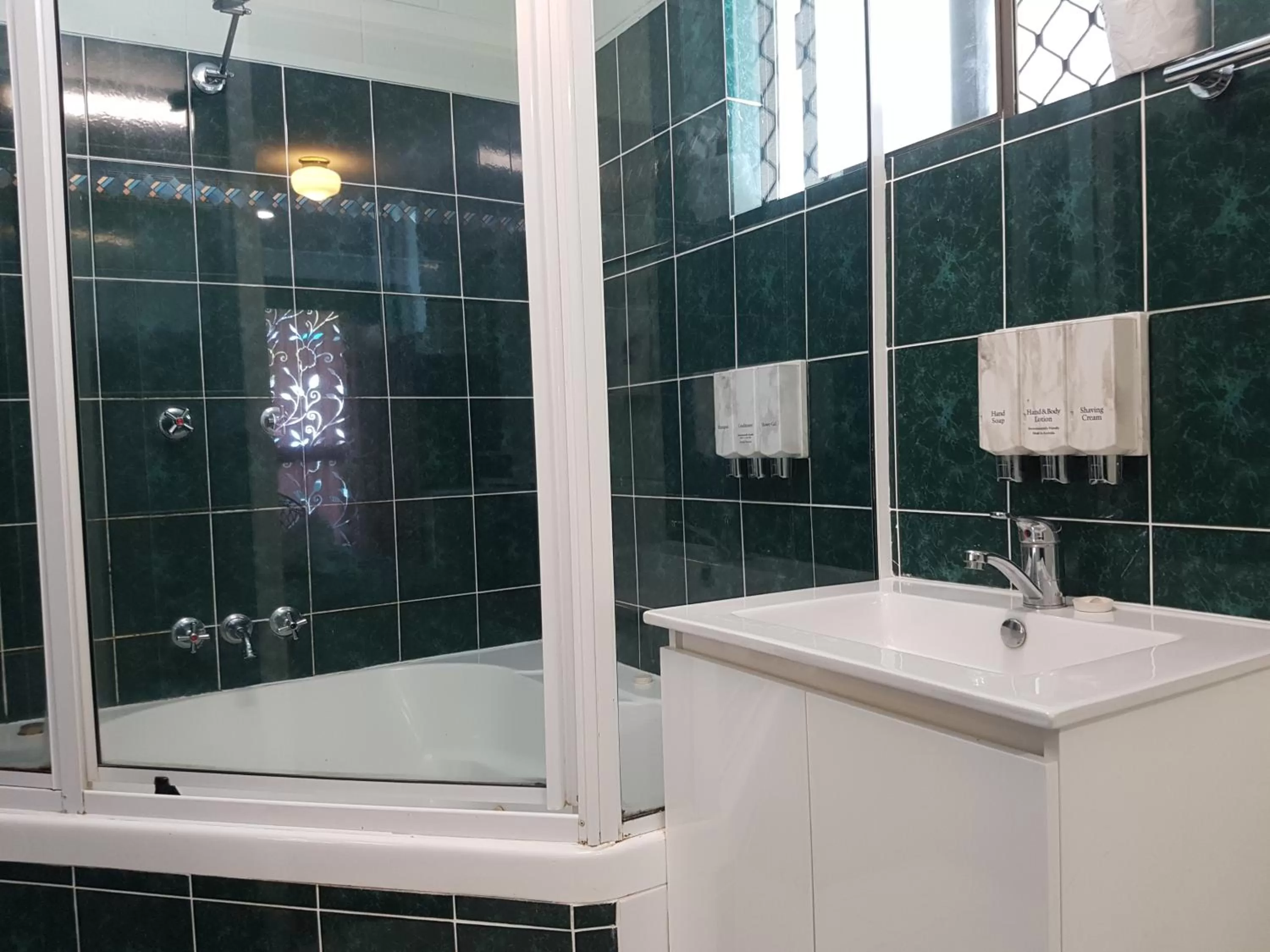 Shower, Bathroom in Fitzroy Motor Inn