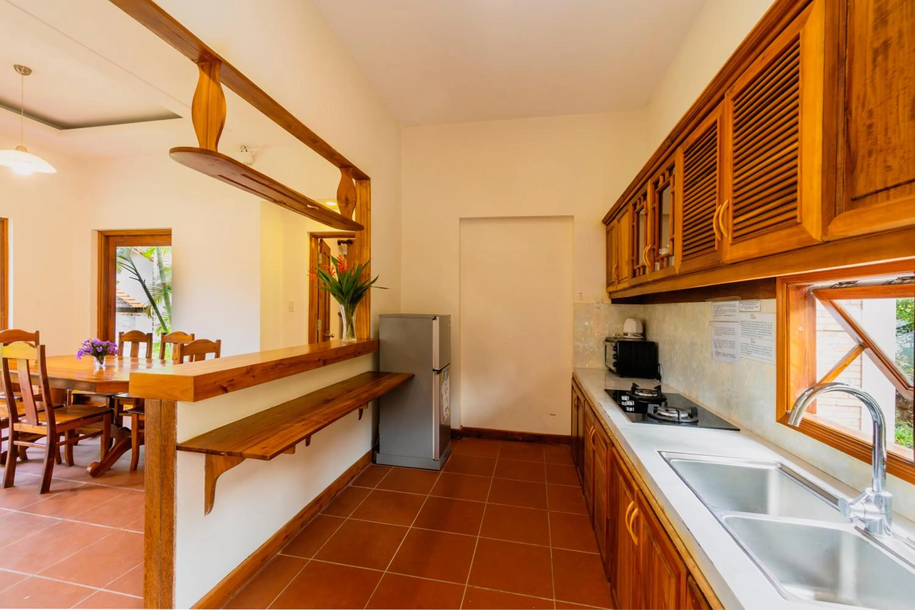 Area and facilities in The Garden House Phu Quoc Resort