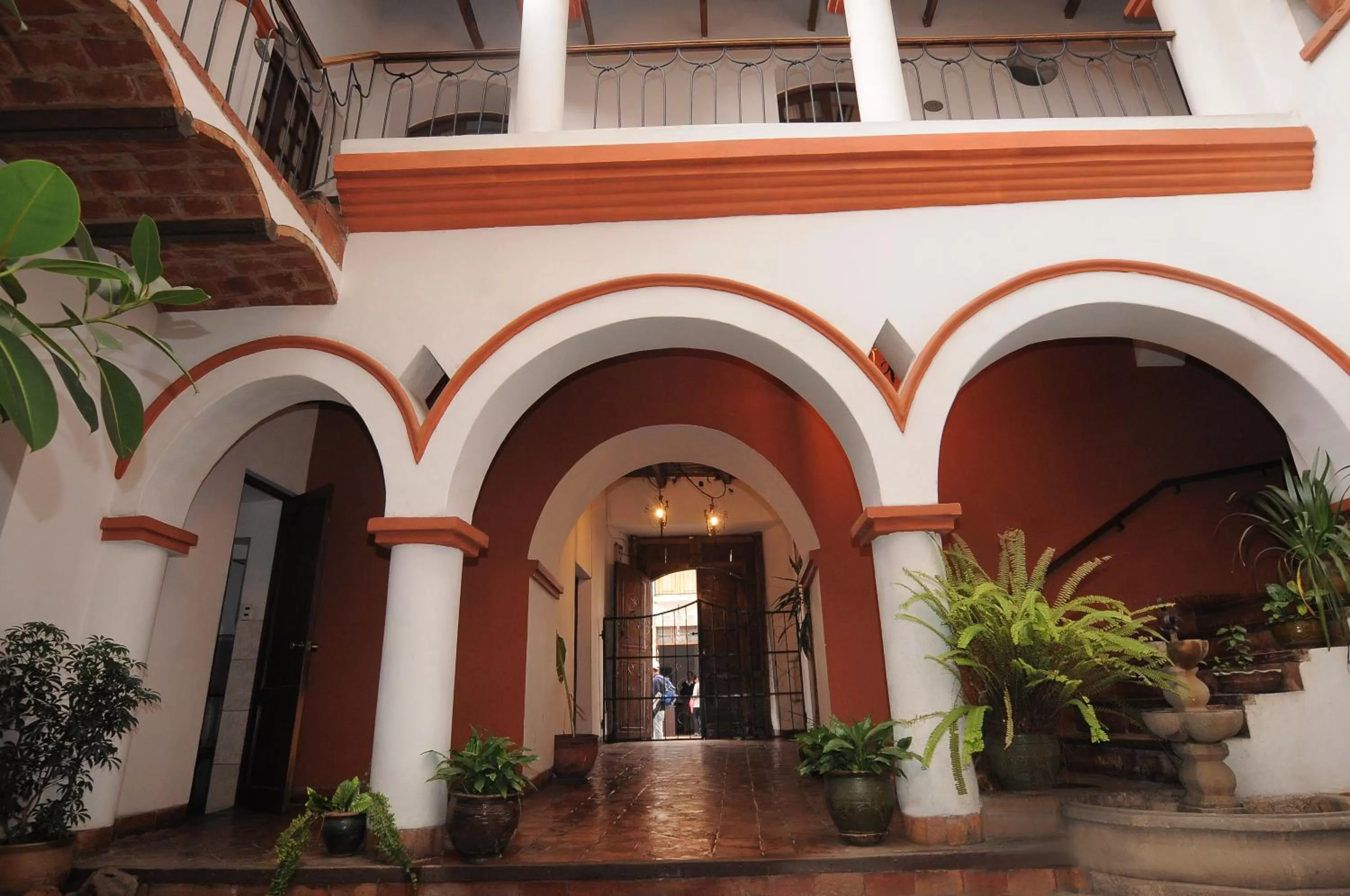 Patio in Hostal Recoleta Sur