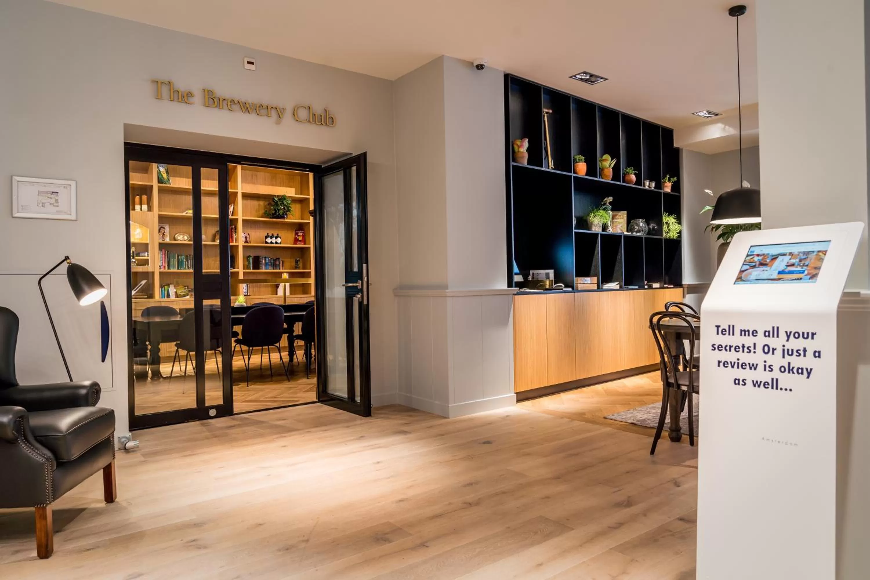 Lobby or reception in Hotel Die Port van Cleve