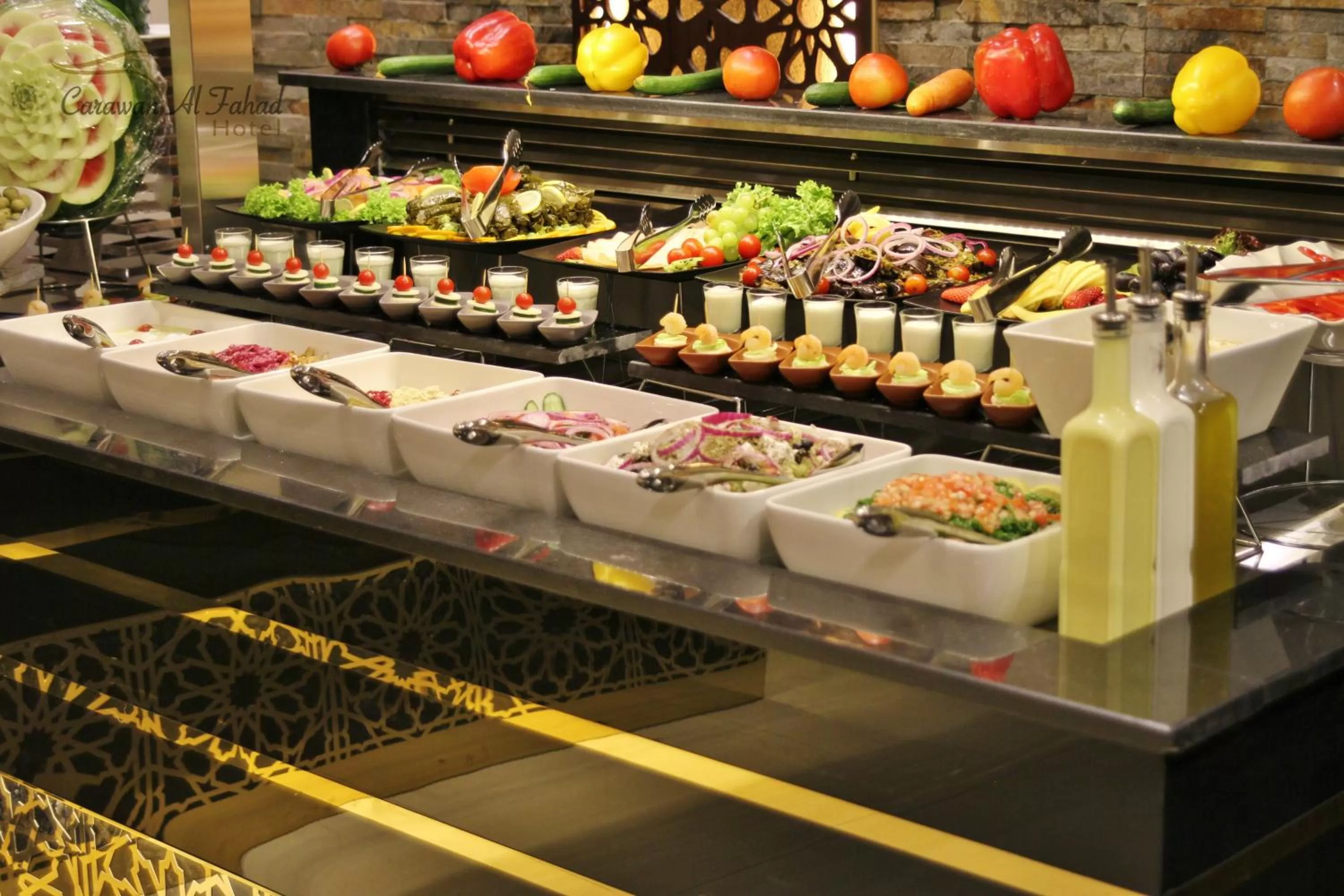 Food close-up in Carawan Al Fahad Hotel