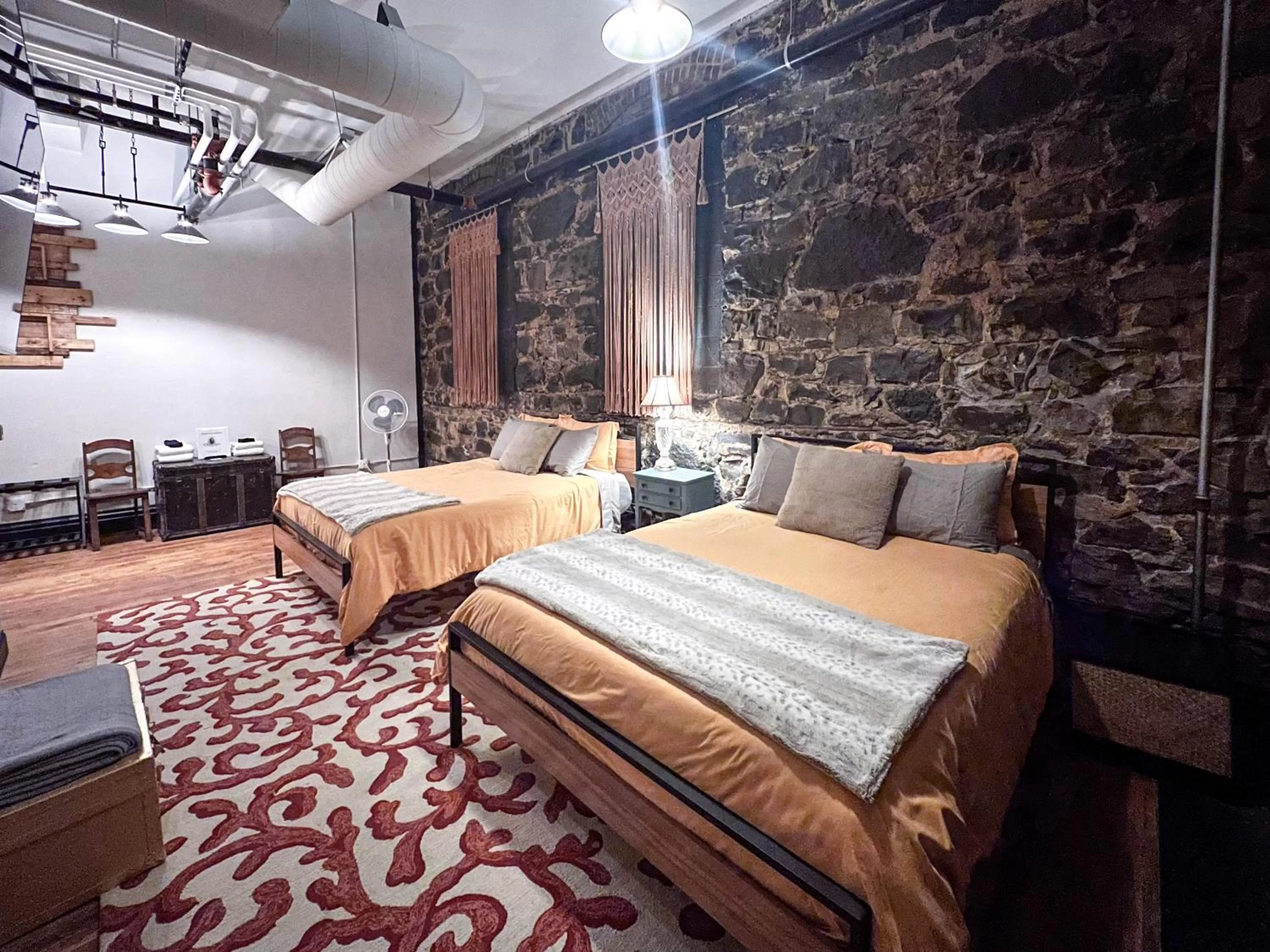 Bed in The Oliver Inn