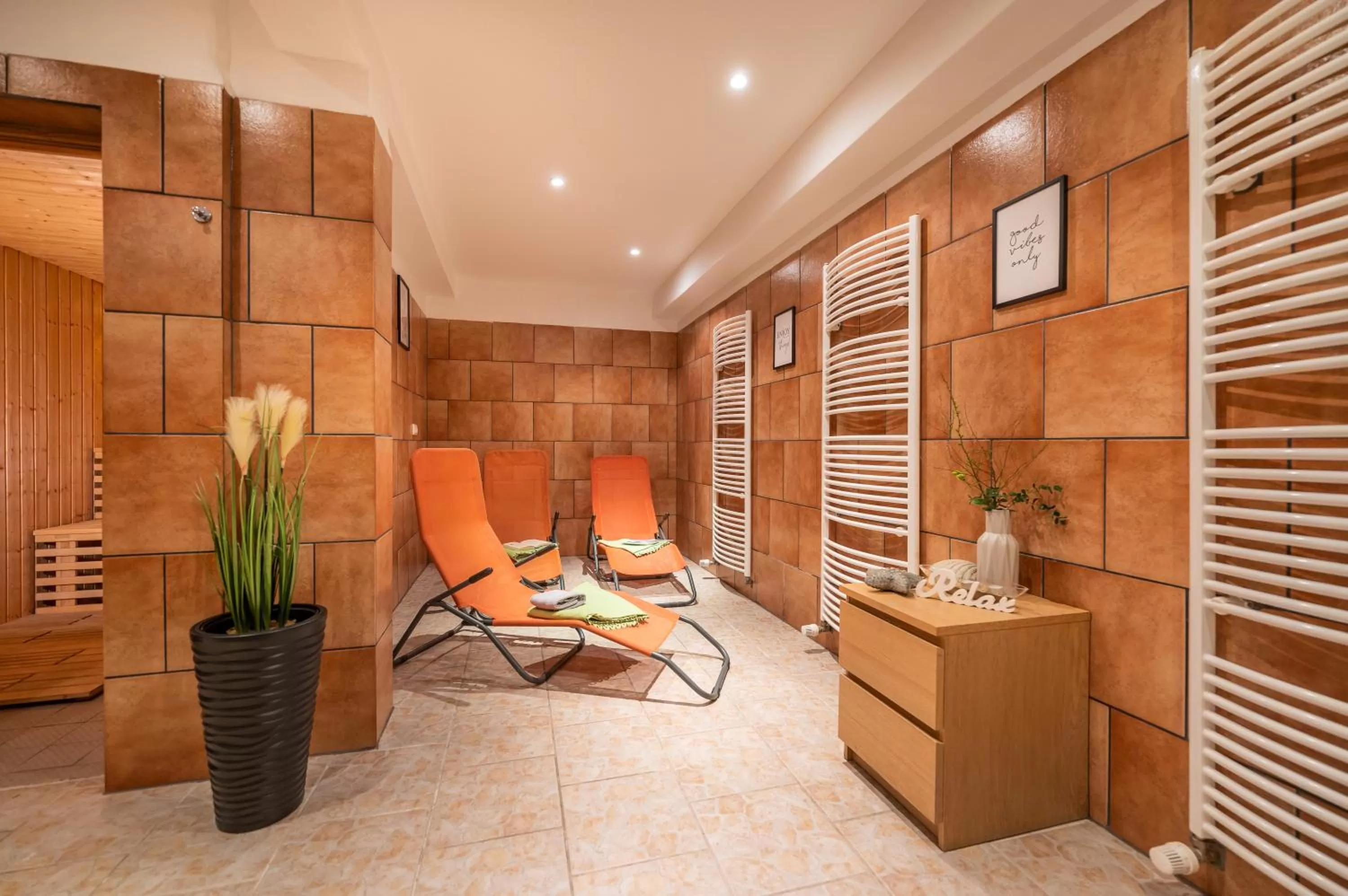 Sauna in Haus Ferienglück Sauna im Haus