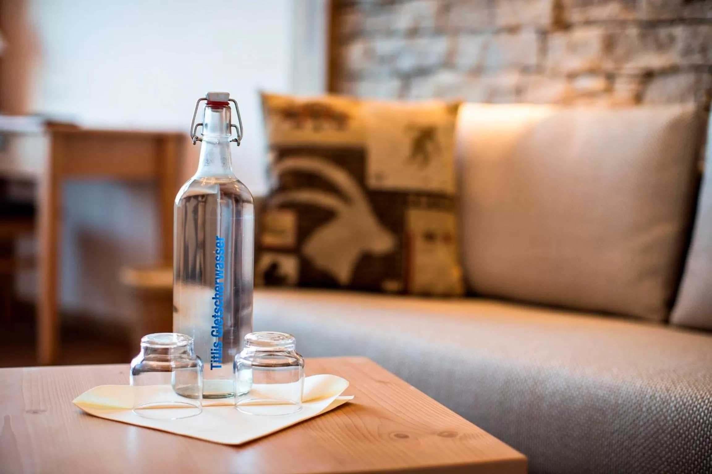 Decorative detail in Berghotel Trübsee - Accessible Only by Cable Car