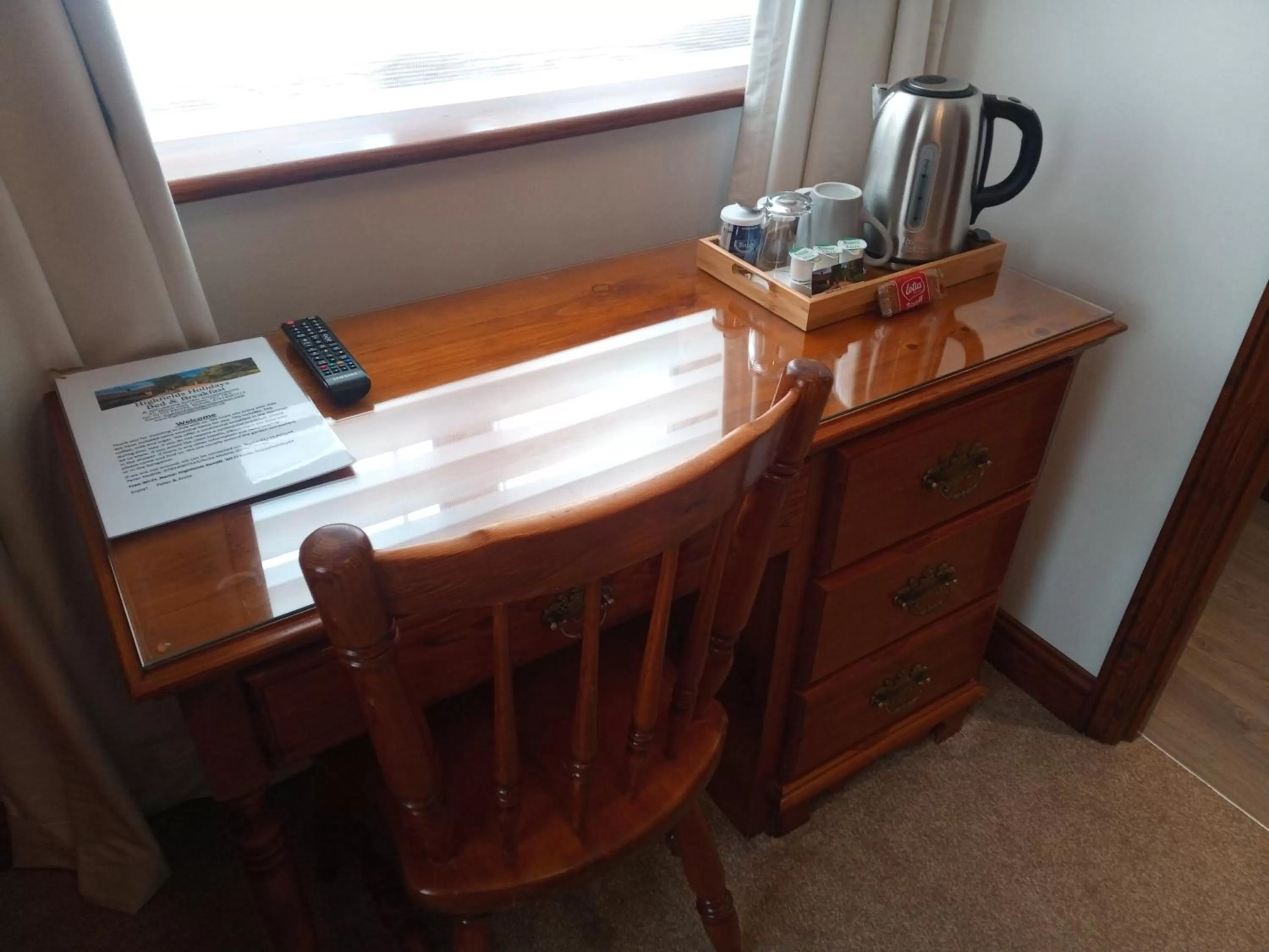 Coffee/tea facilities in Highfields Holidays bed & breakfast