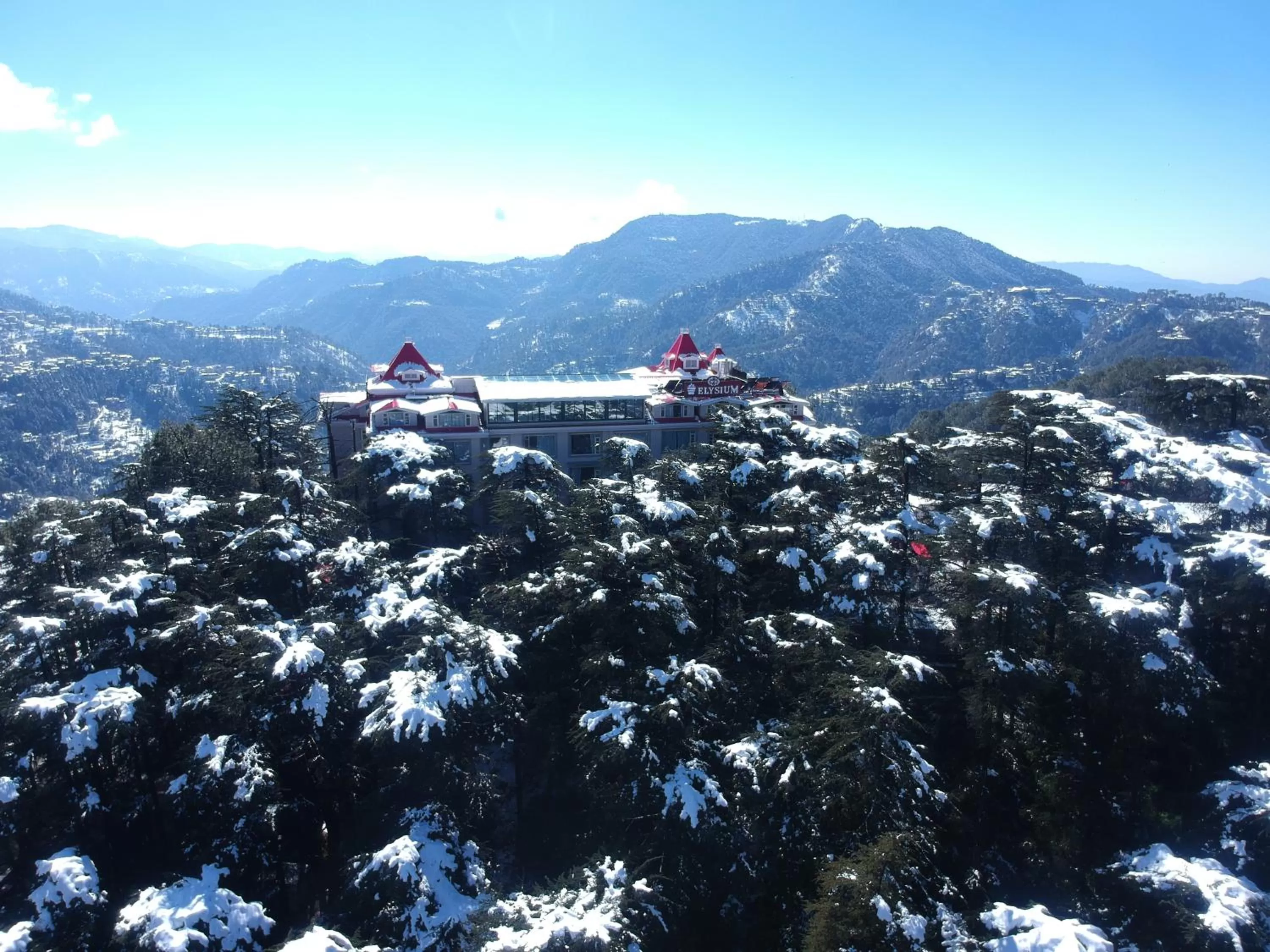 Property building in WelcomHeritage Elysium Resort & Spa