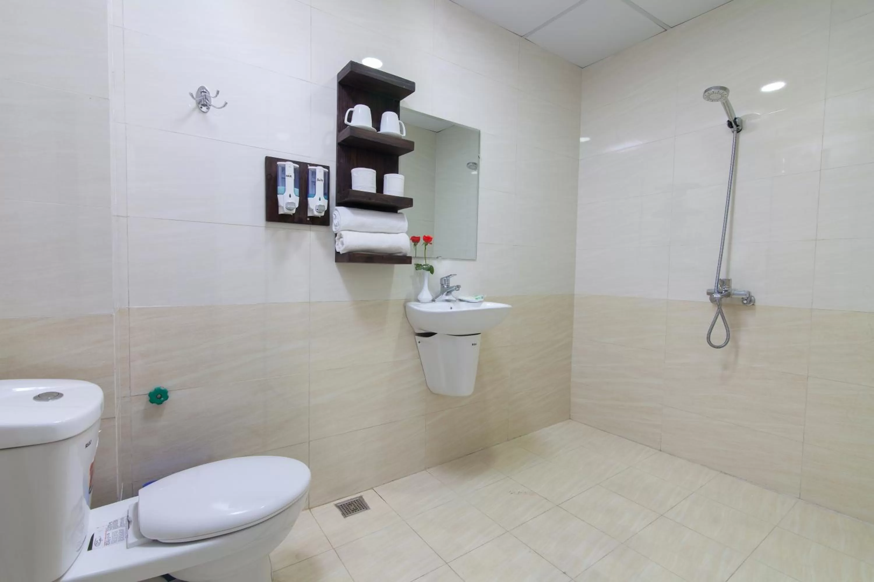Shower in Hanoi Boutique House