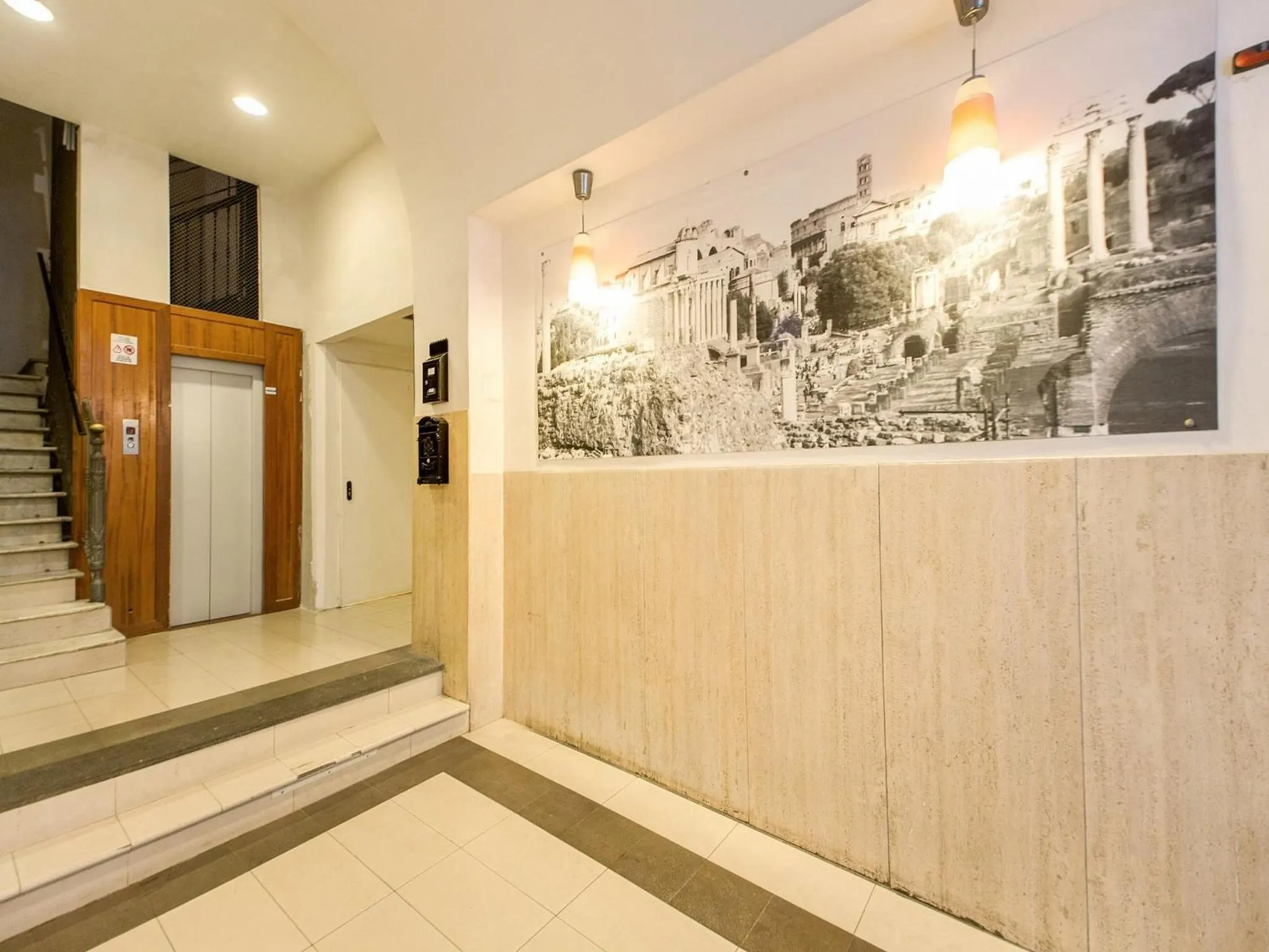 Facade/entrance in Hotel Giotto Flavia