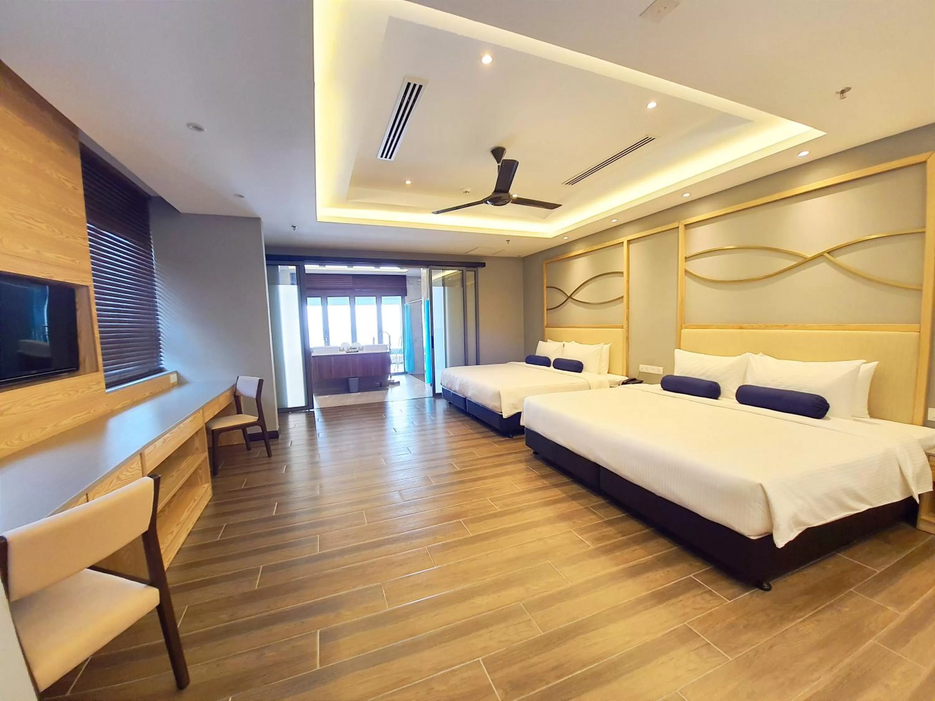 Photo of the whole room, Bed in Pacific Regency Beach Resort, Port Dickson
