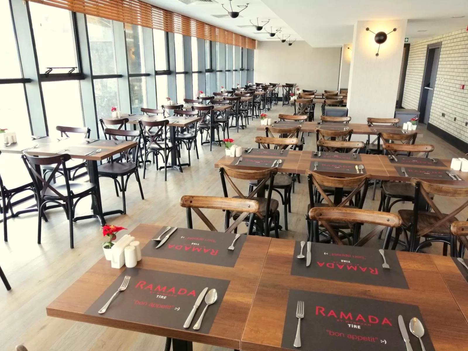 Buffet breakfast in Ramada By Wyndham Tire