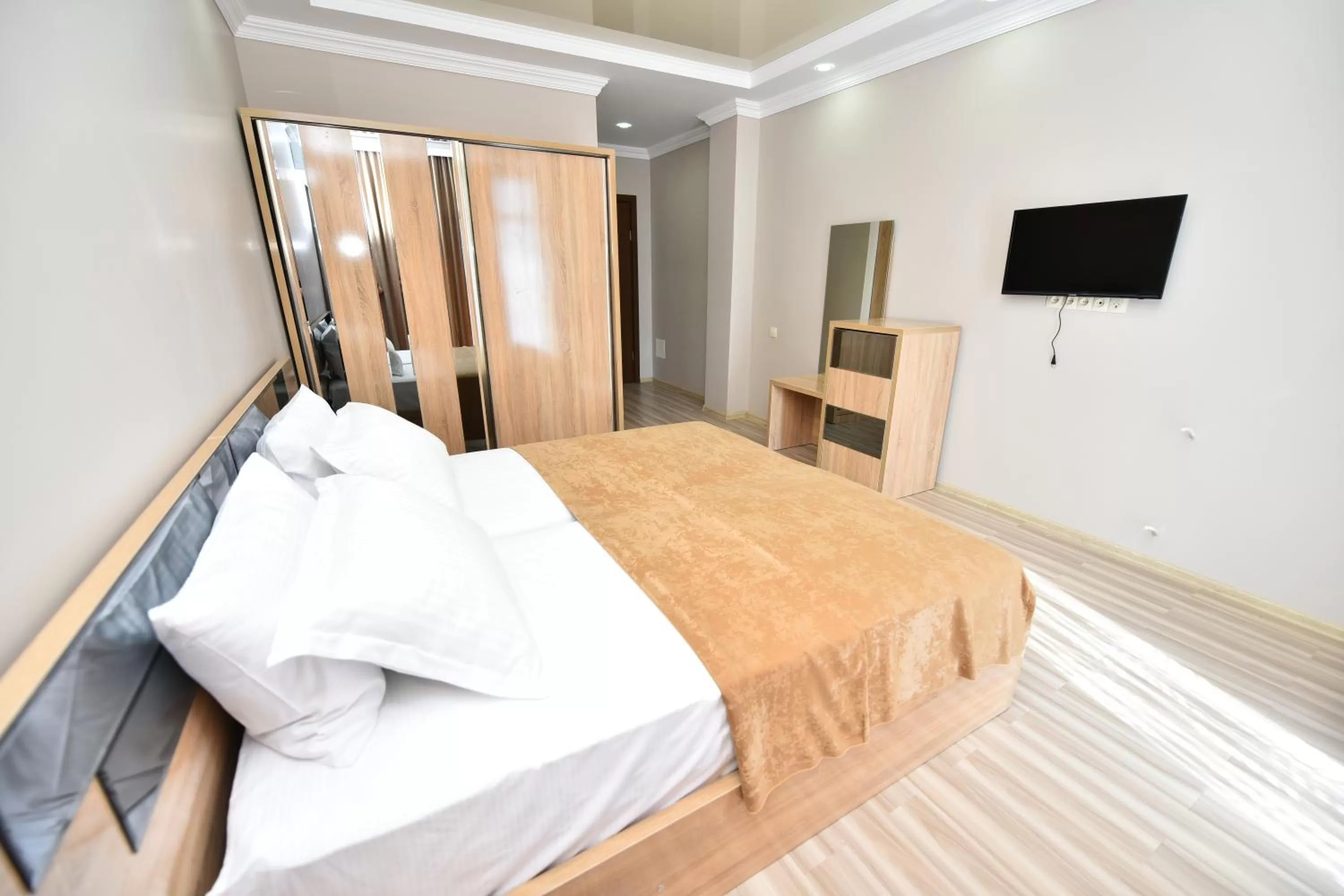 Bed in Hotel Skyline Batumi