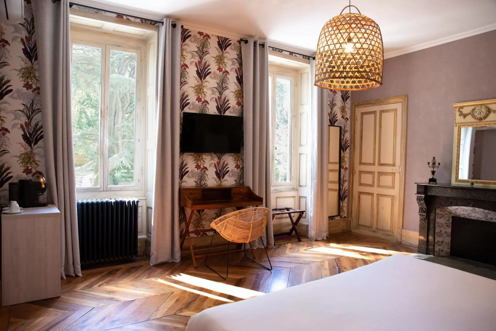 Bed in Manoir le Roure