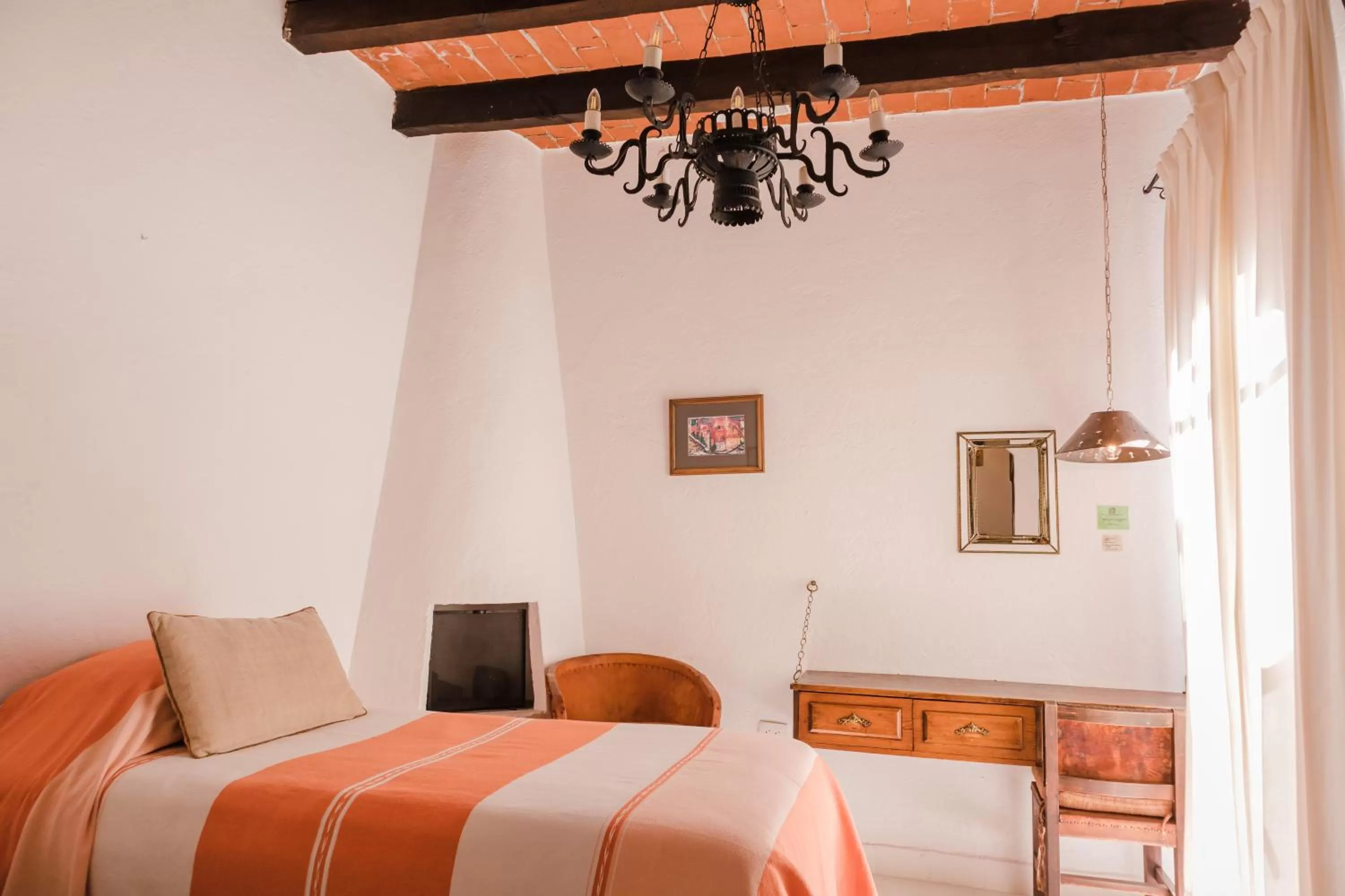 Bed in Mansion del Bosque