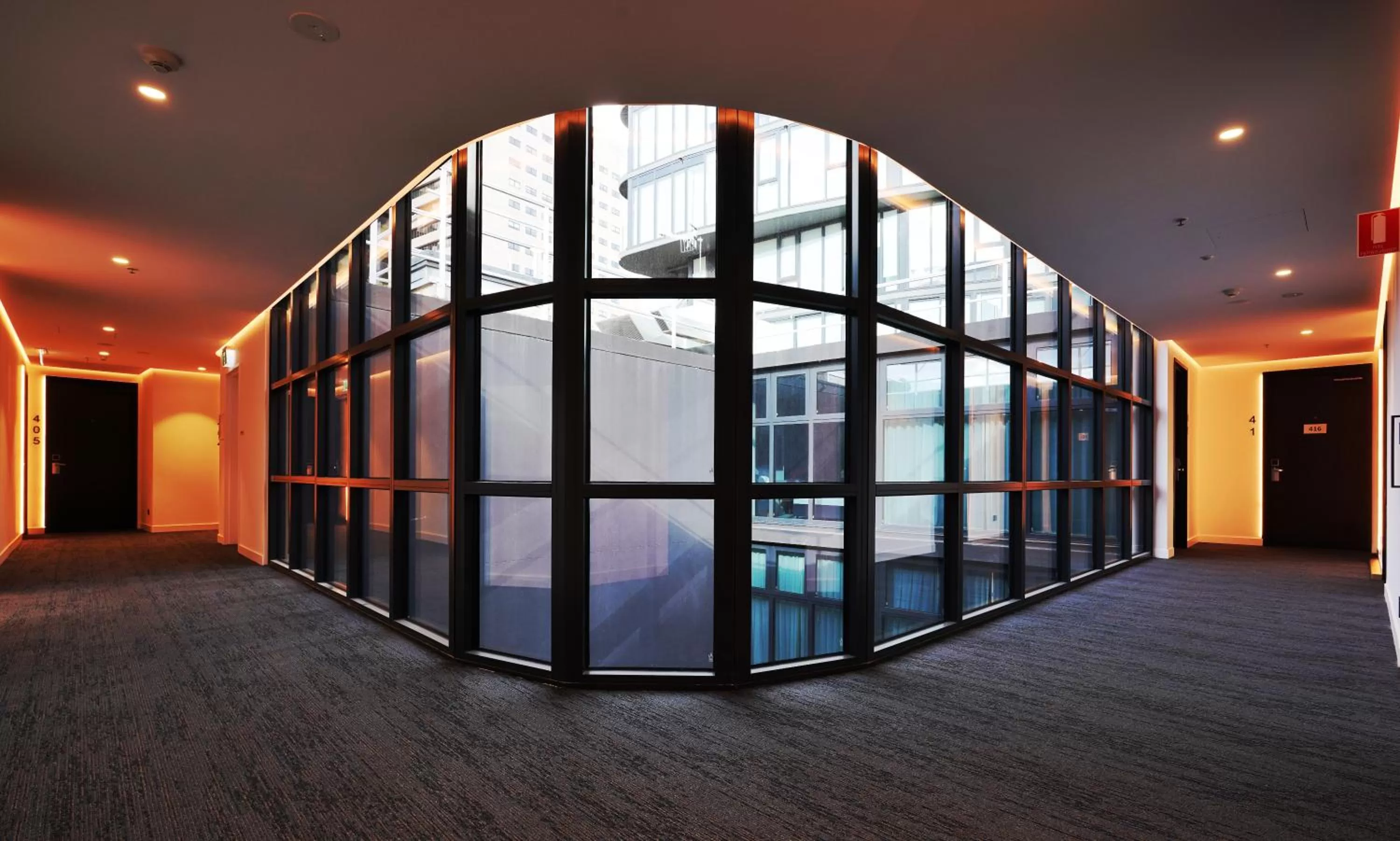 On site in Clarion Apartments South Melbourne