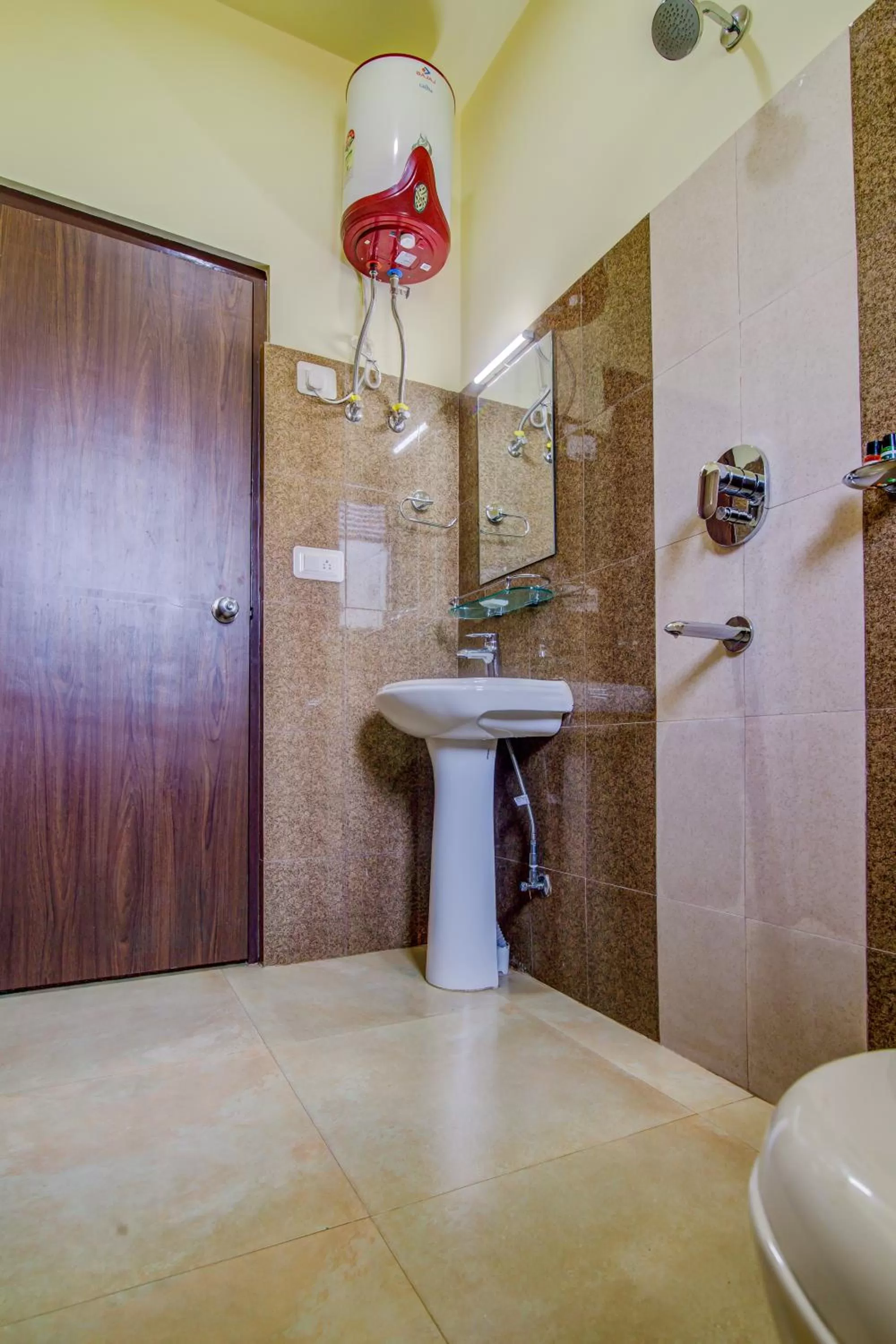 Bathroom in Muscatel Grand Silkroute - 300 Mts from MG Marg