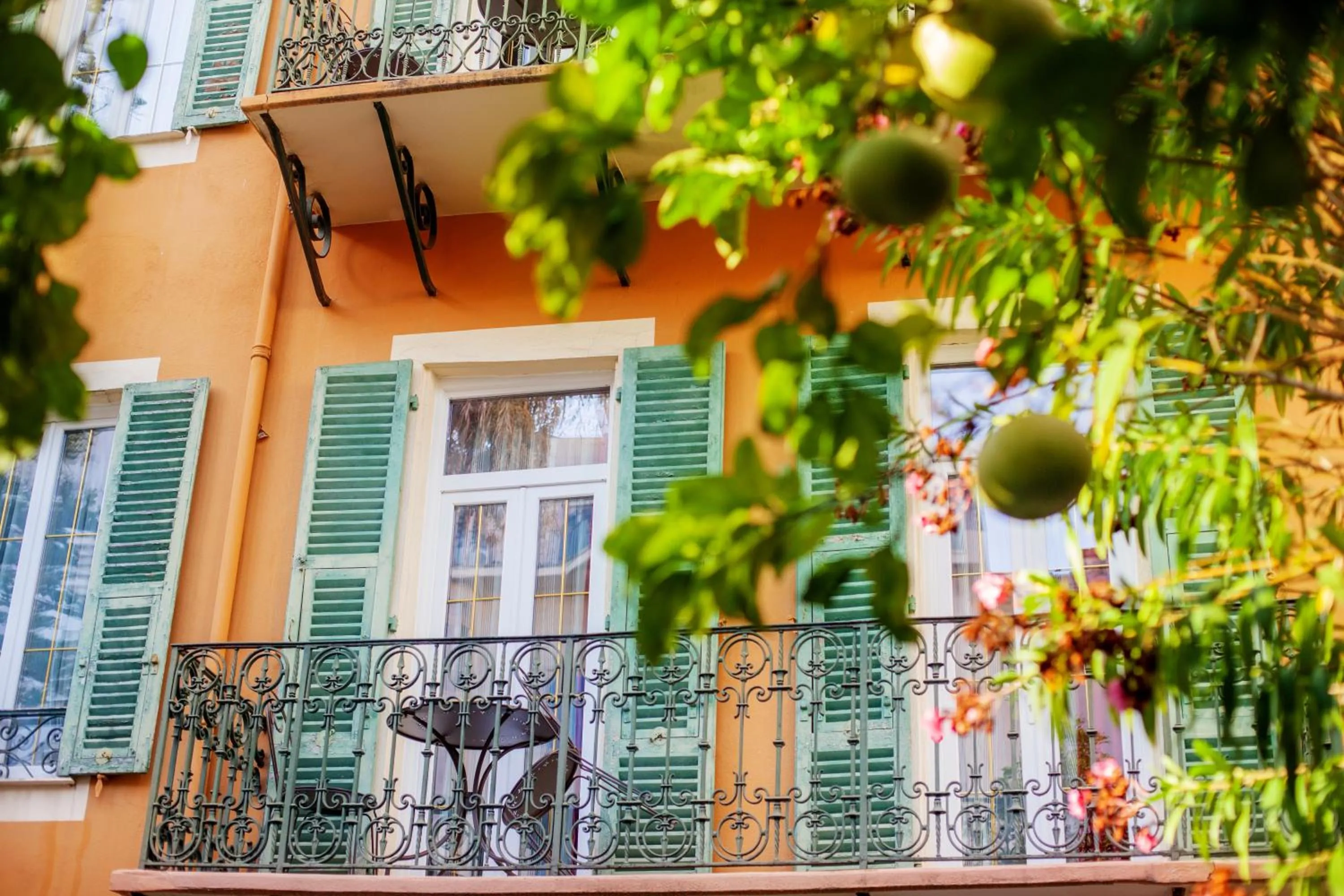 Facade/entrance in Hôtel restaurant Oasis