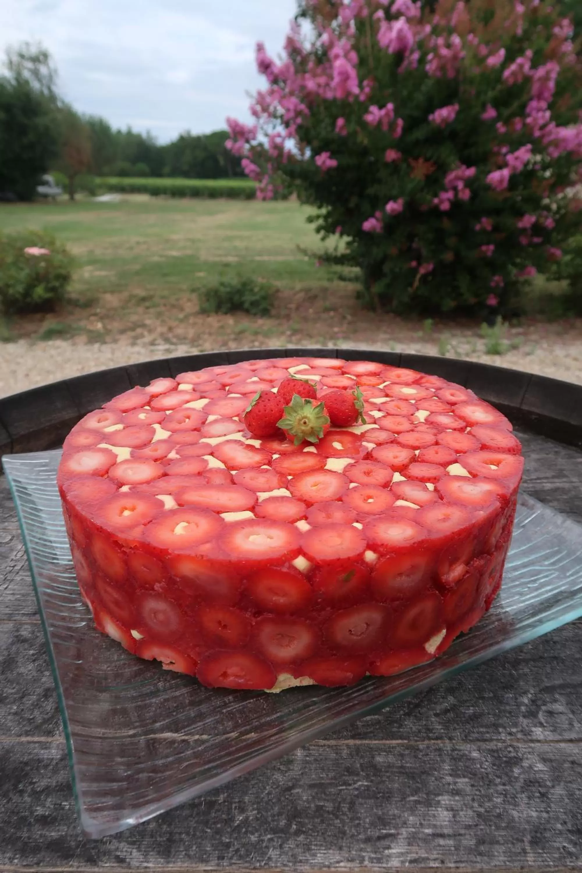 Food and drinks in l'Orangerie de La Pontête