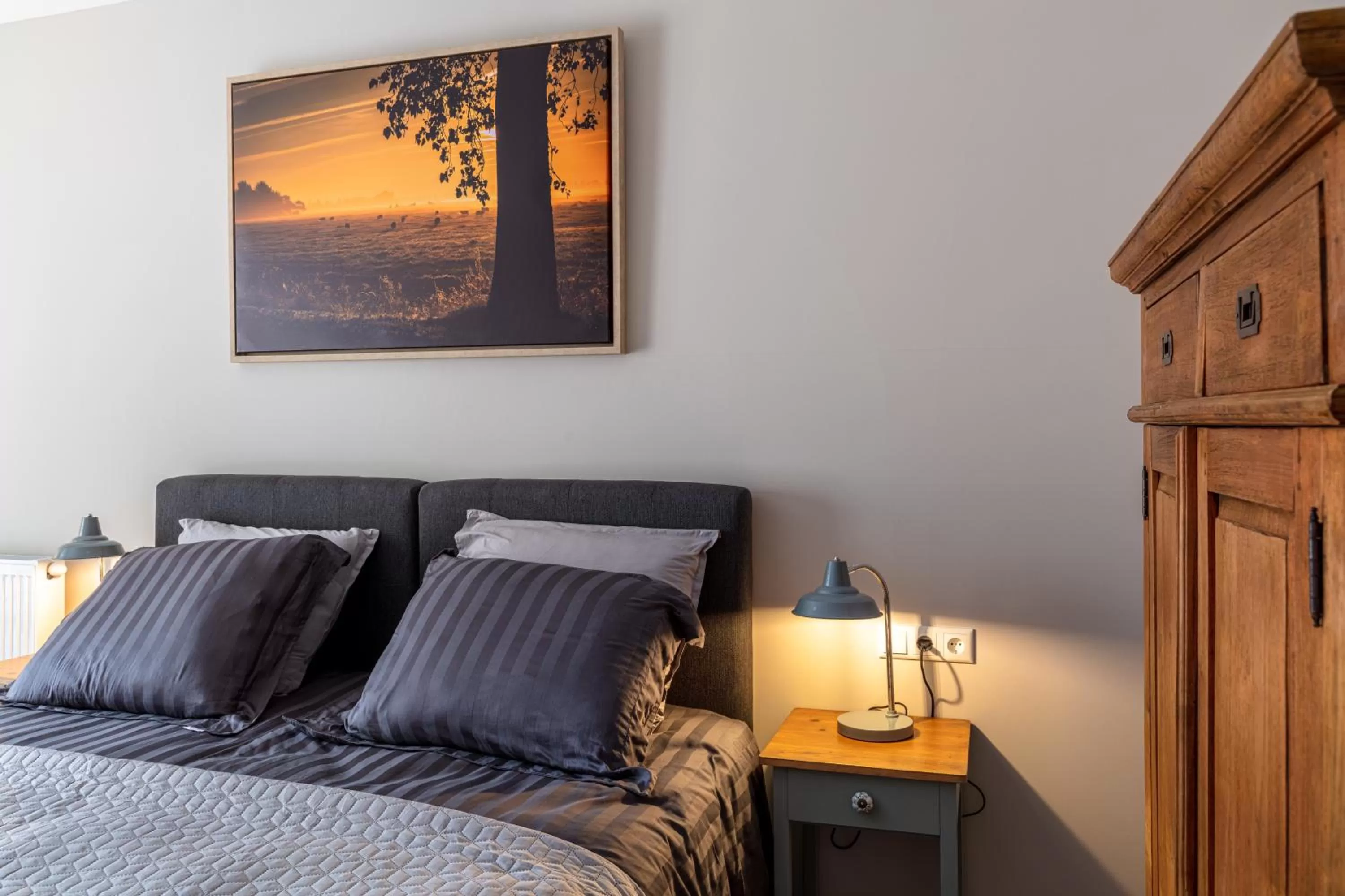 Bed in Boutique Hotel Herberg Binnen