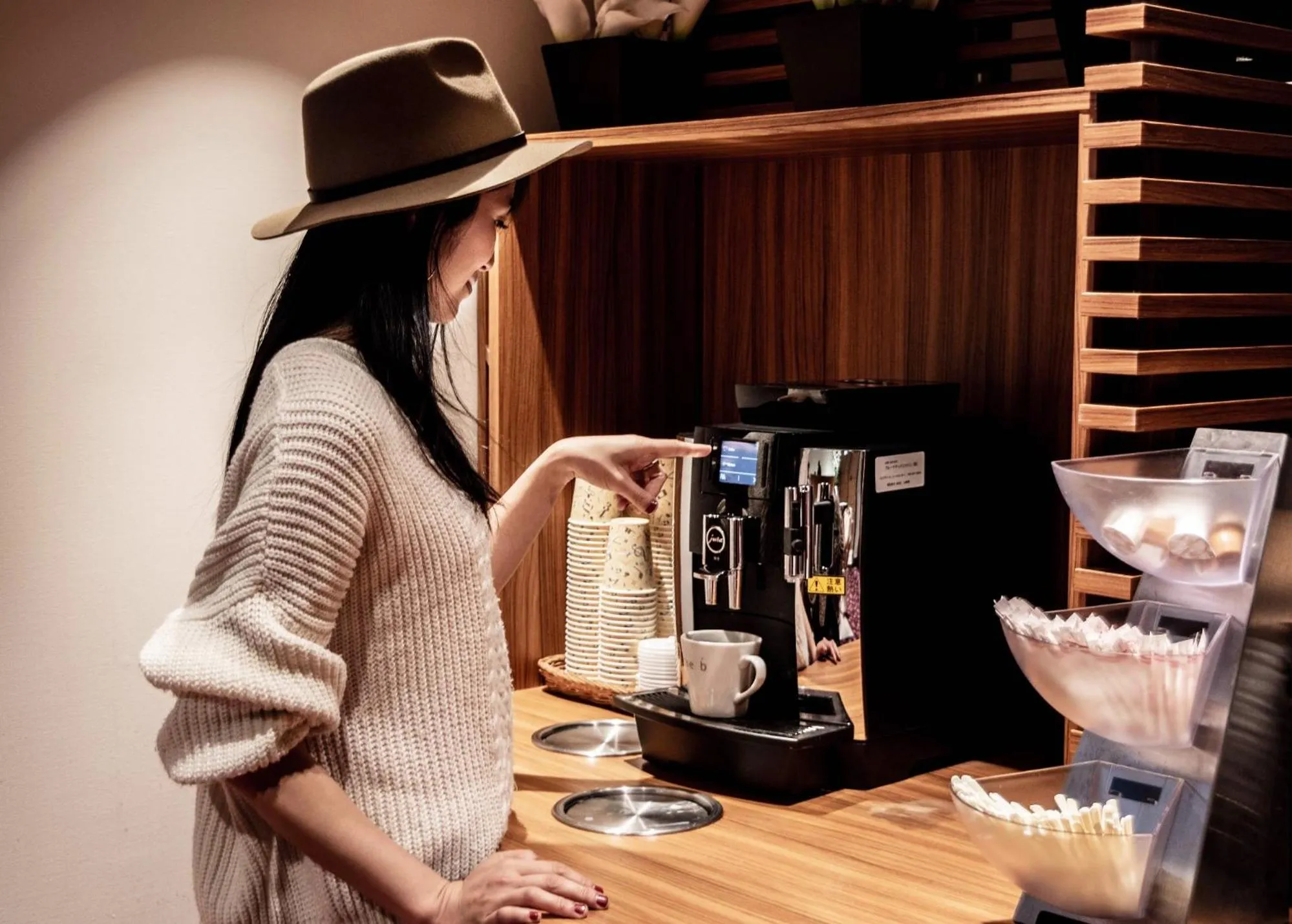 Coffee/tea facilities in the b akasaka