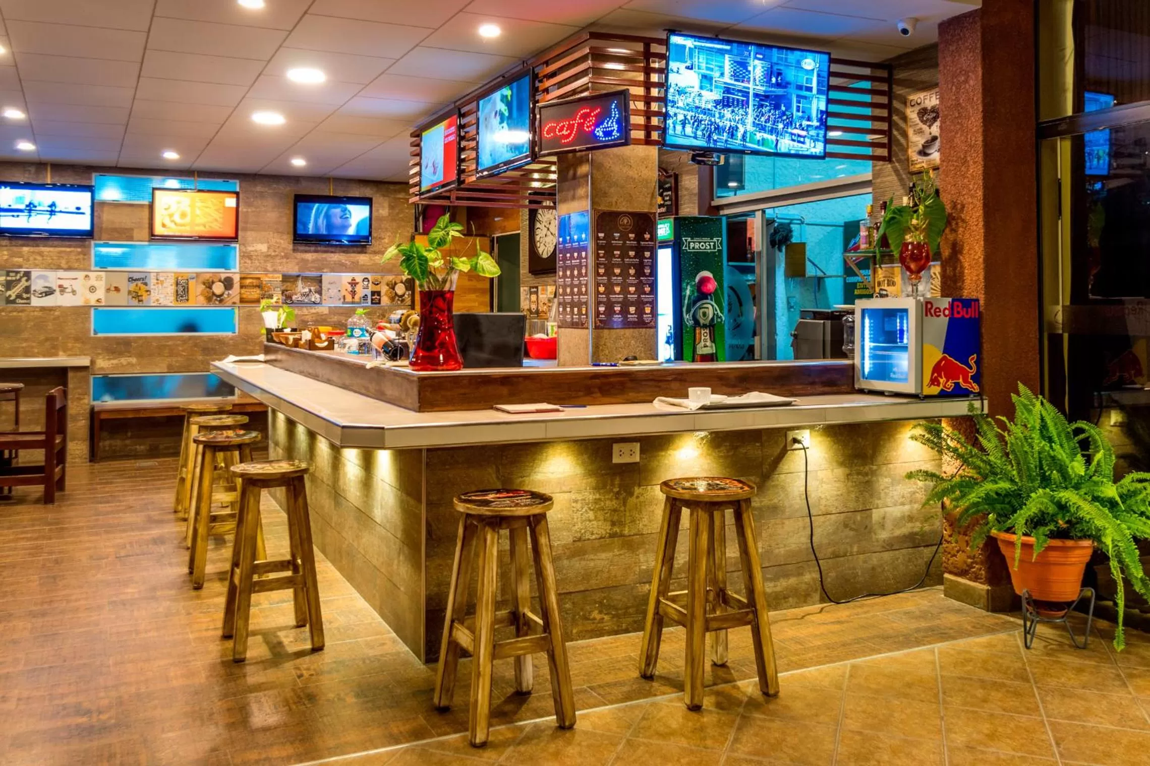 Patio in Hotel Los Ceibos