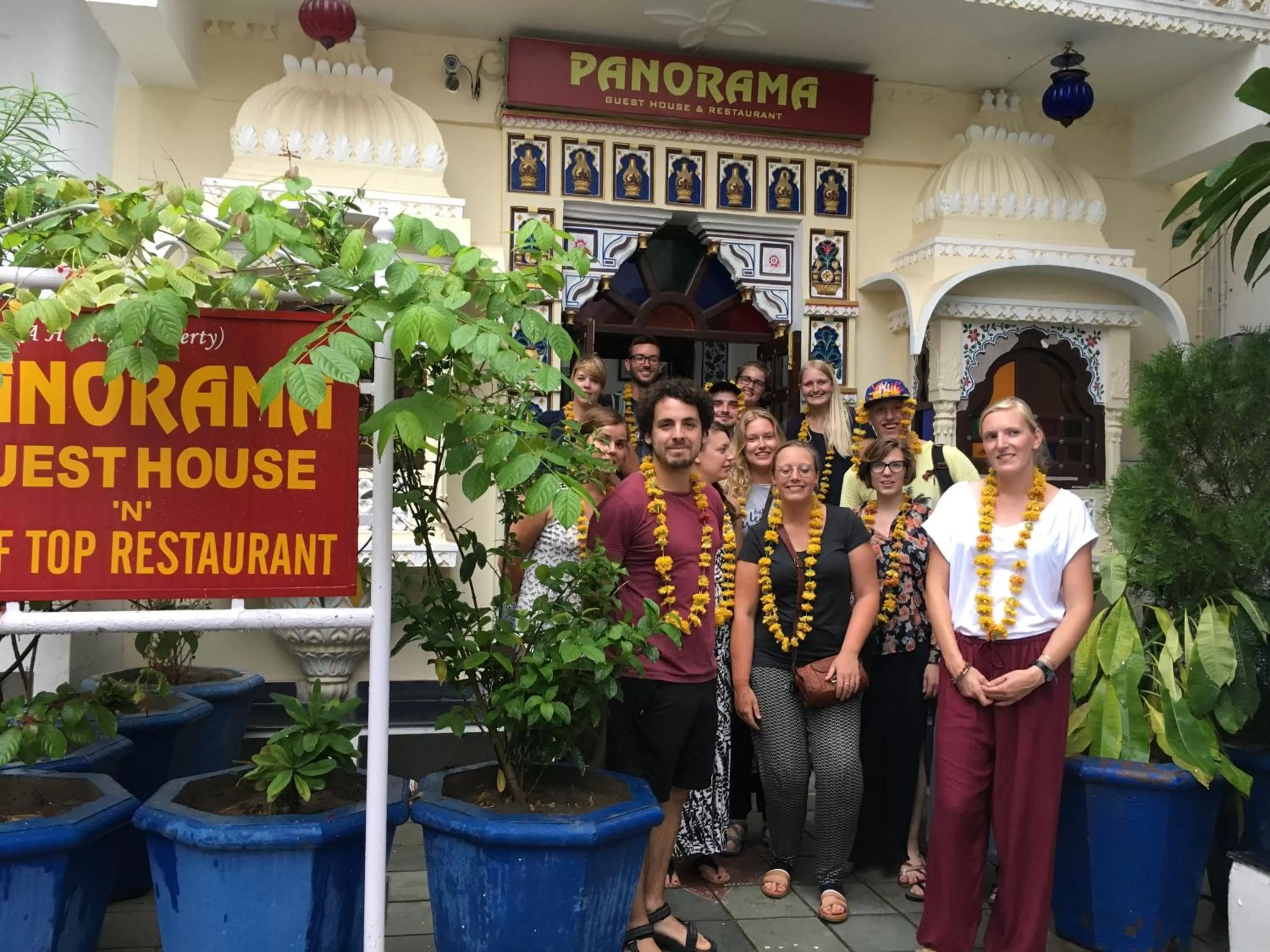 group of guests in Storica Stays Panorama Haveli Udaipur