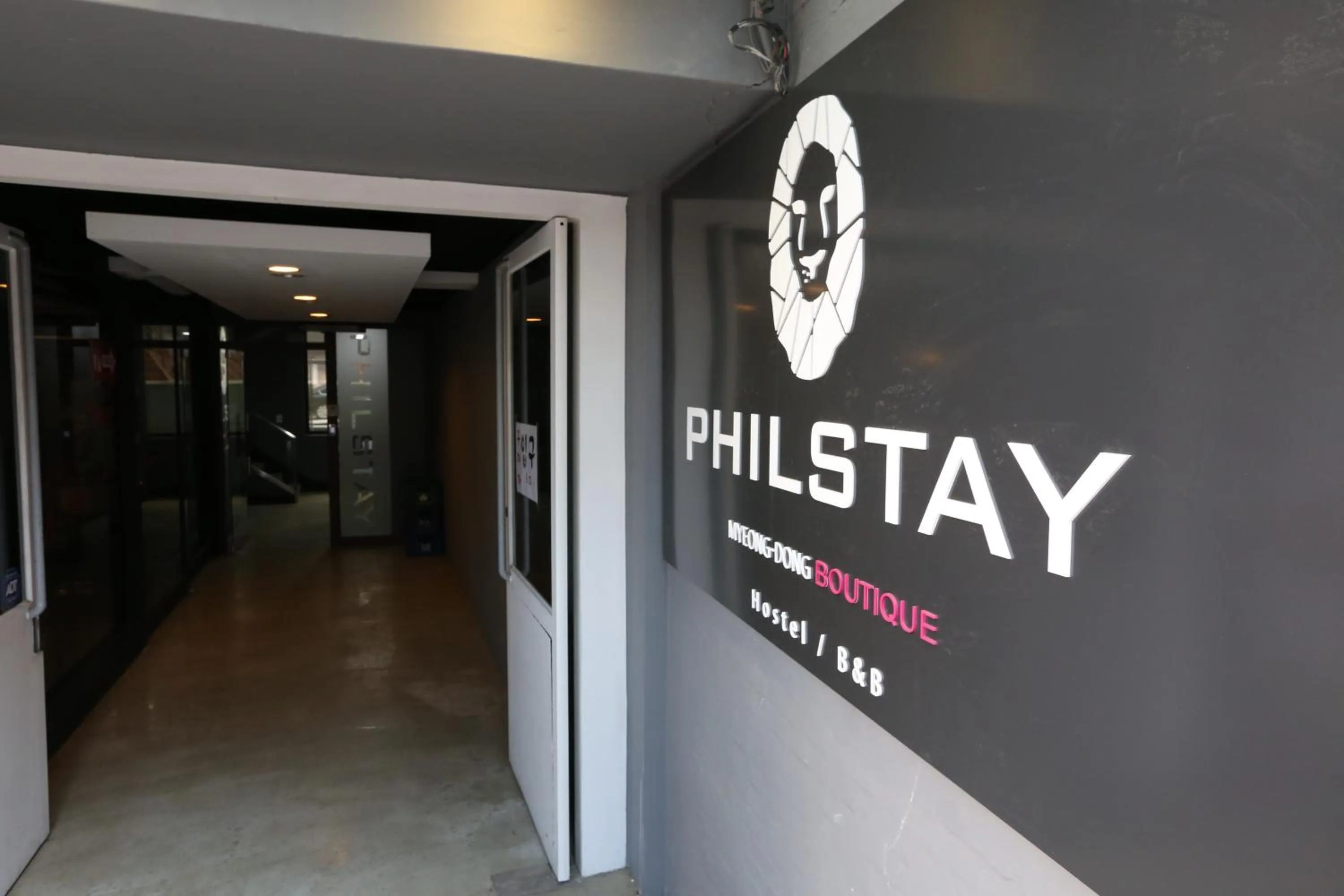 Facade/entrance in Philstay Myeongdong Boutique Female